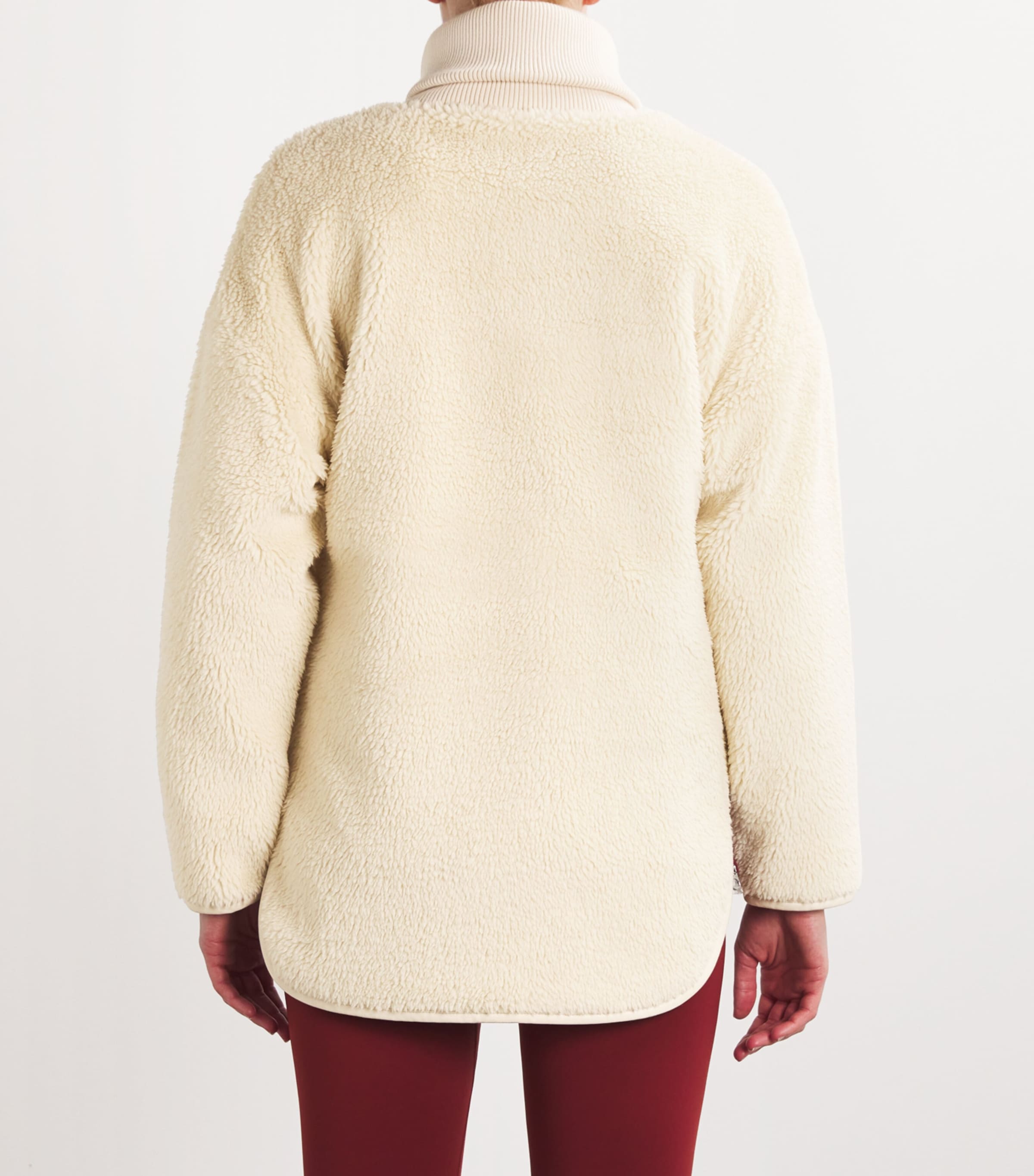 Varley Ivory Zip-Up Myla Jacket | Harrods UK