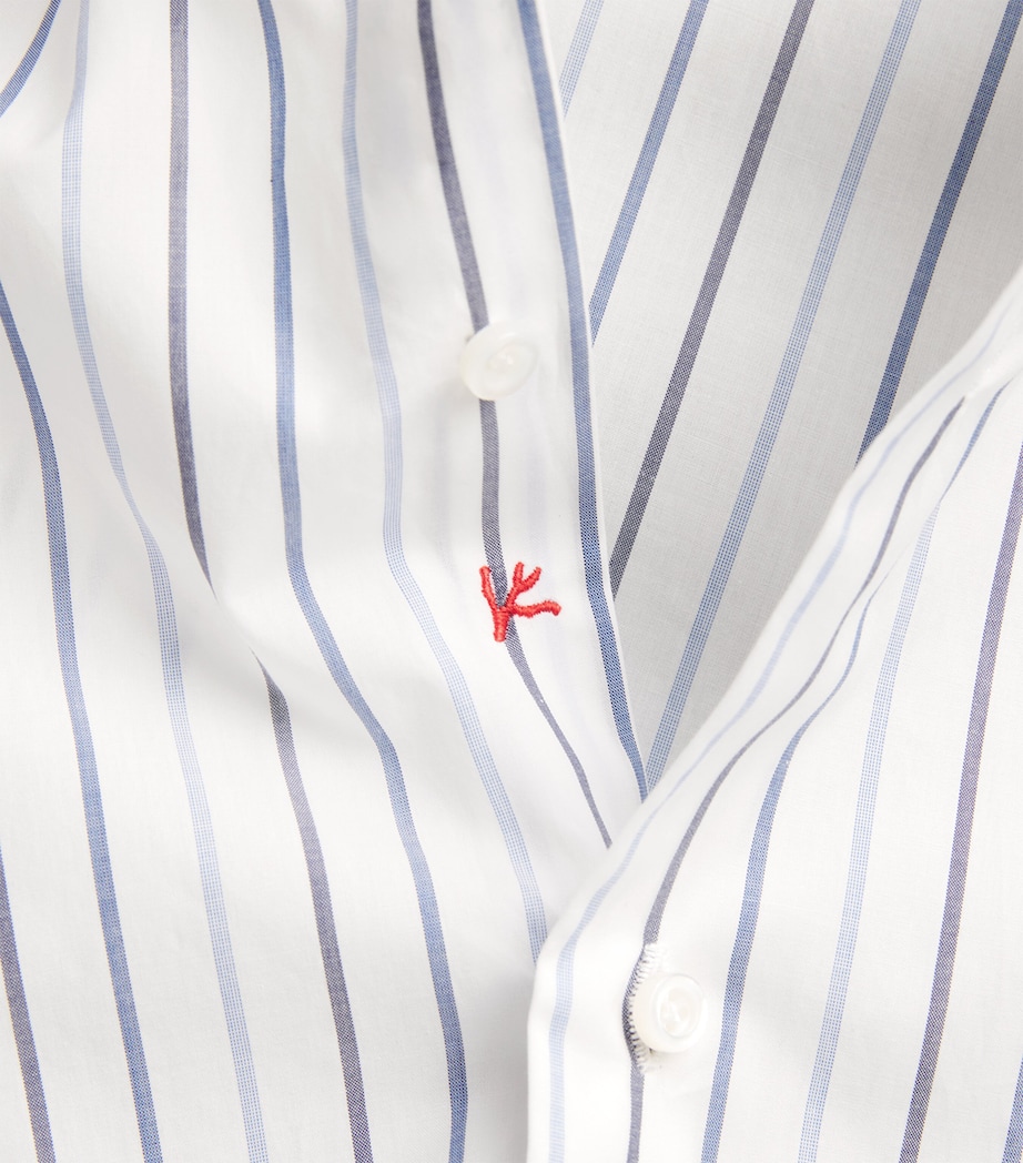 Cotton-Linen Stripe Shirt 1 Image 5