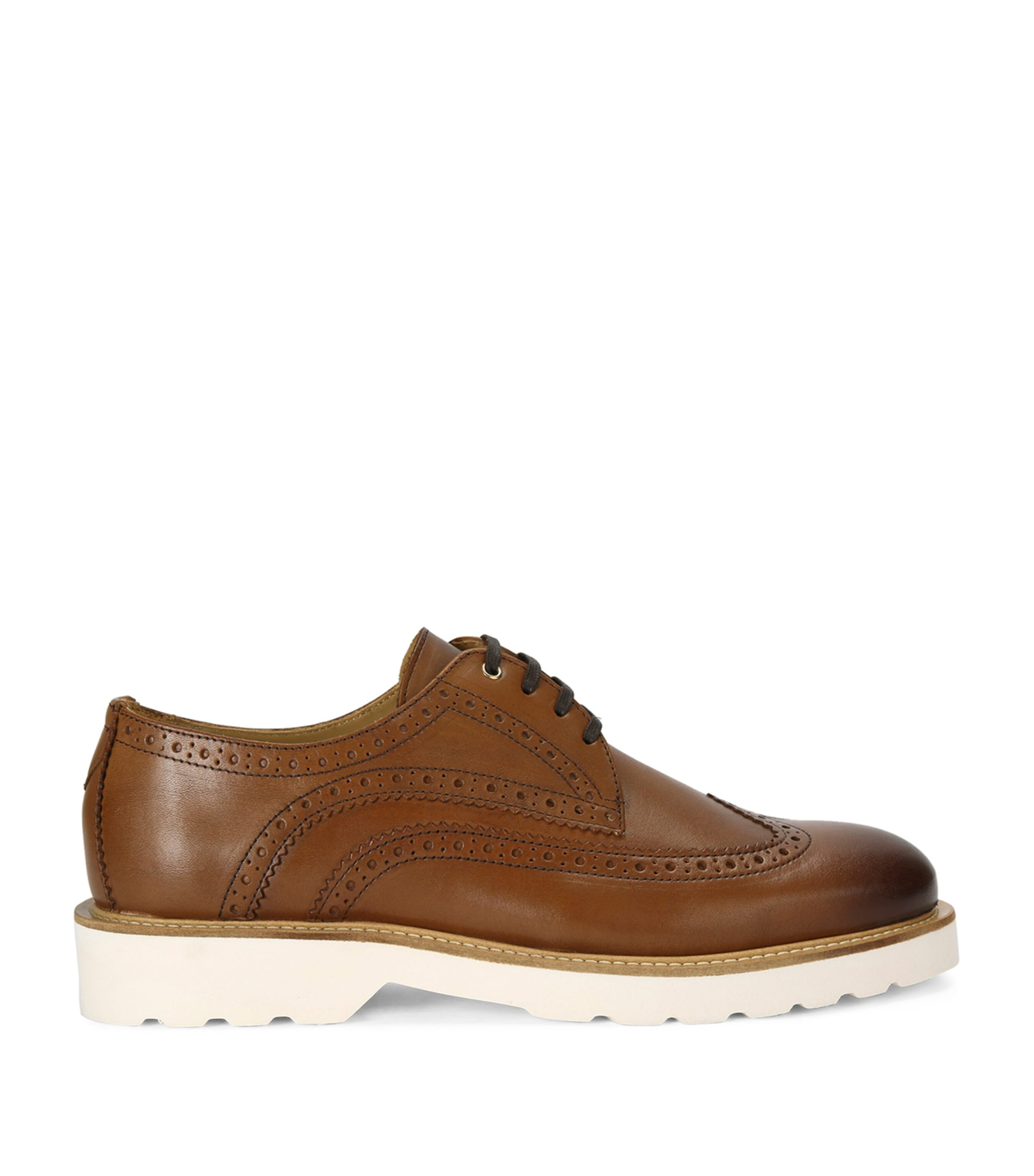 Leather Bank Brogues TAN Image 3