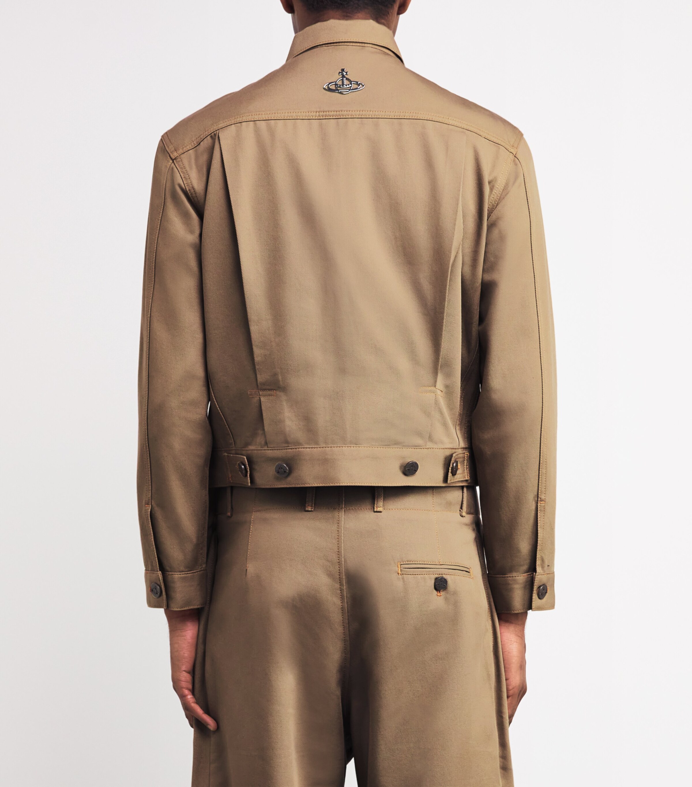 Vivienne Westwood Cropped Marlene Denim Jacket | Harrods CA