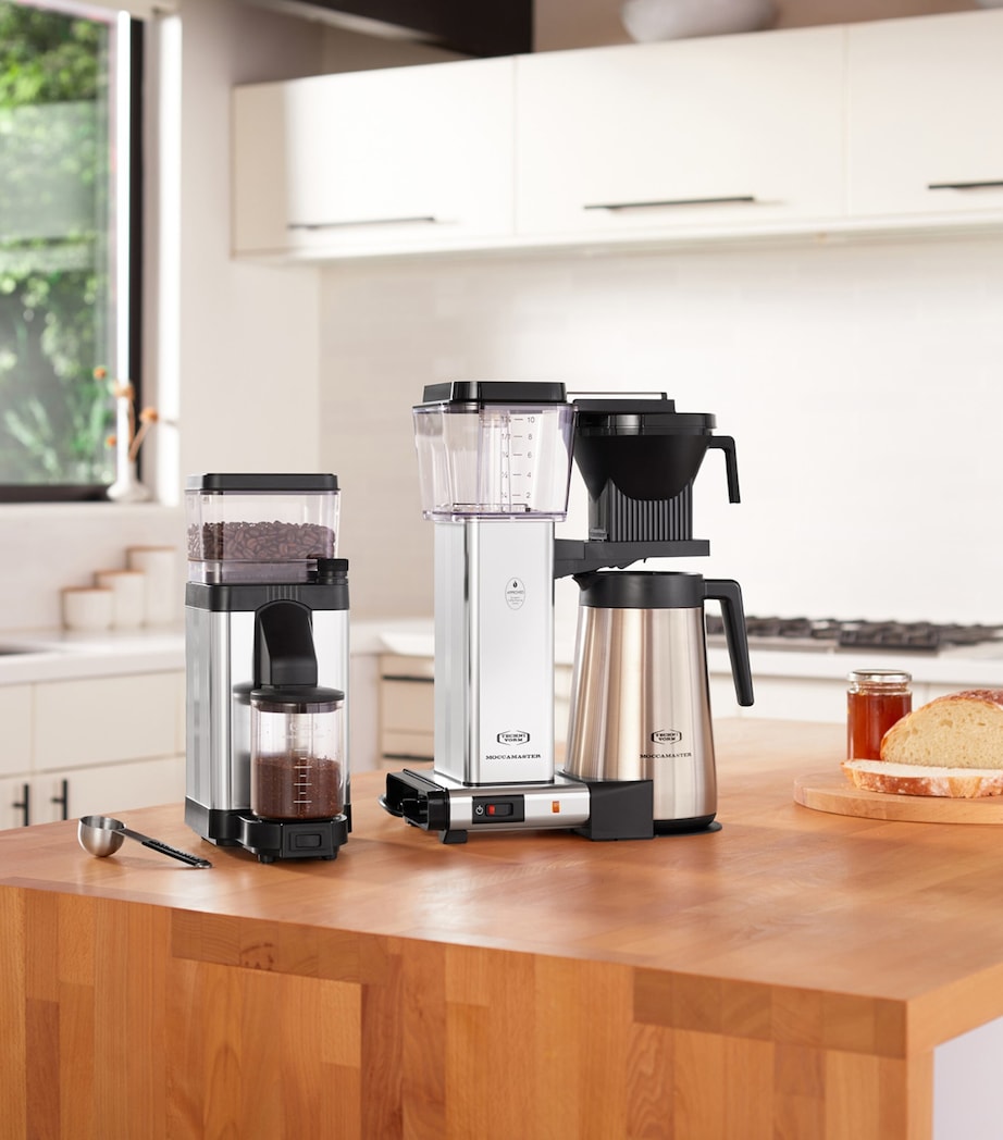 Moccamaster KM5 Coffee Grinder Polished Silver Image 5