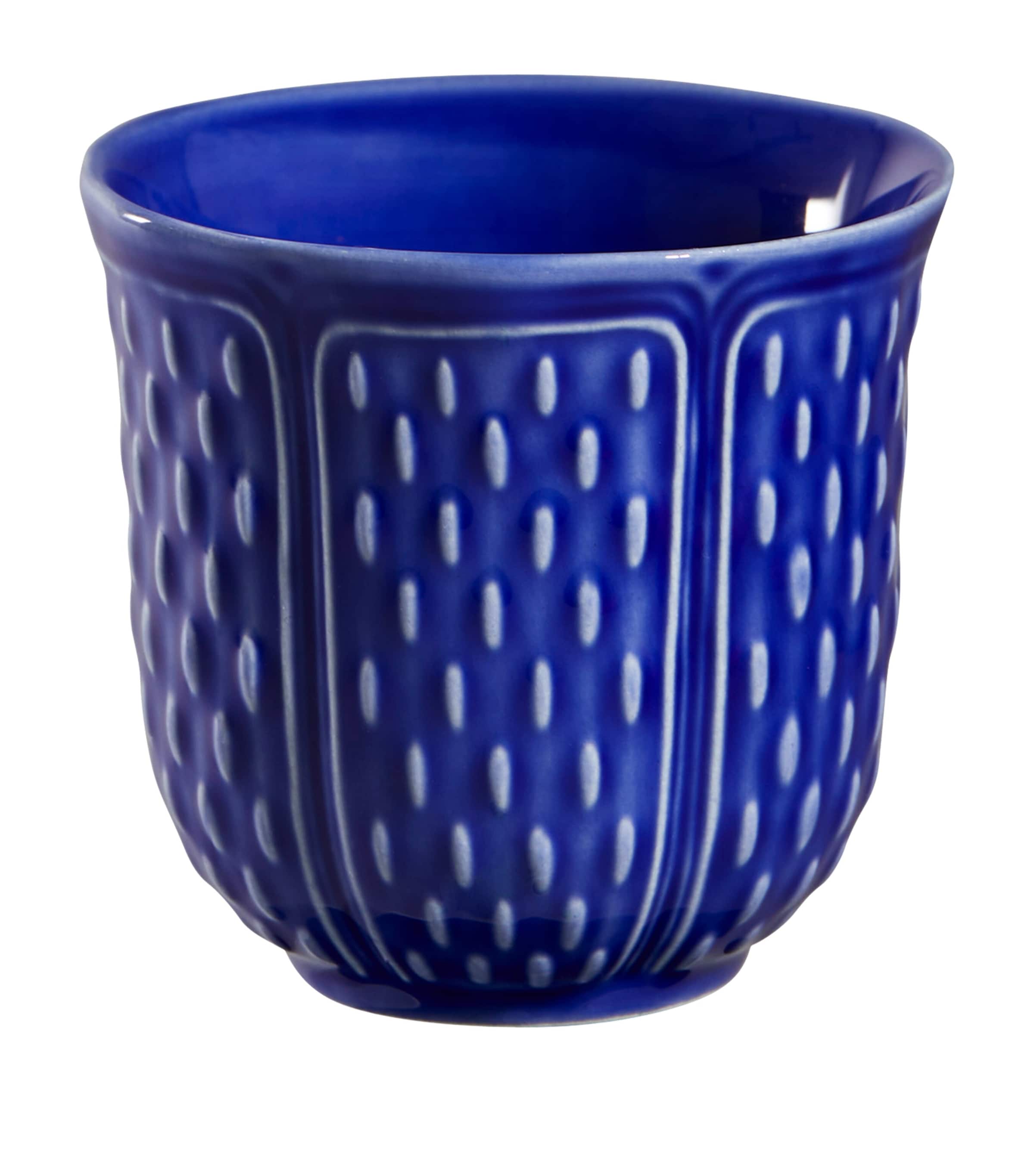 Earthenware Espresso Cup BLUE Image 1