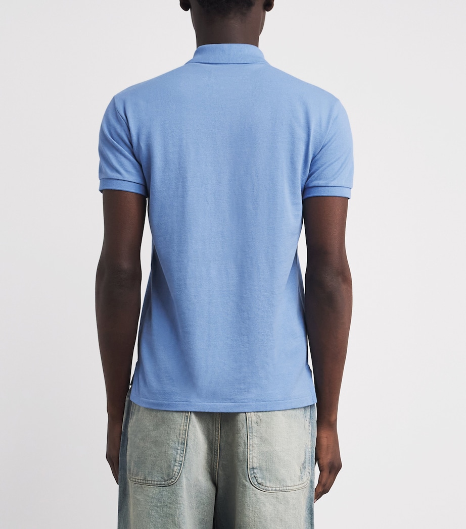 Polo Ralph Lauren Mens Cotton Mesh Pony Polo Shirt Bristol Image 5