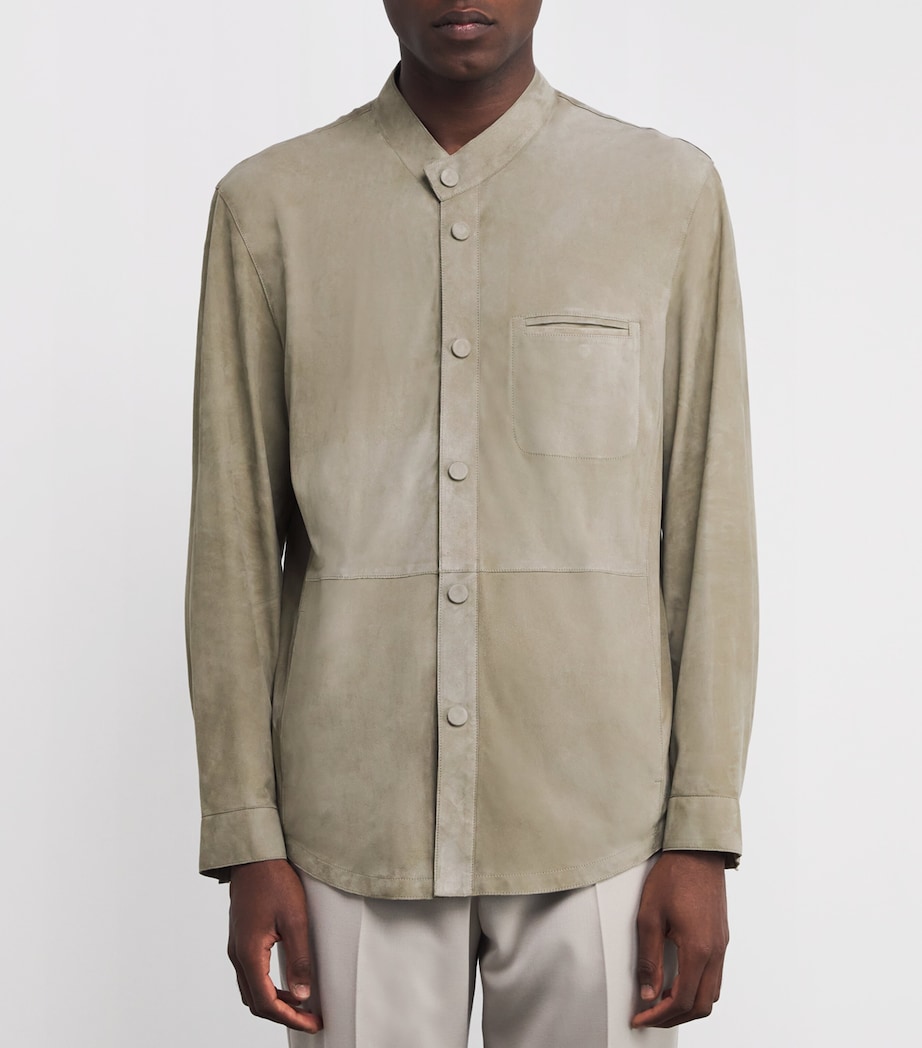 Suede Overshirt U6266 Image 3