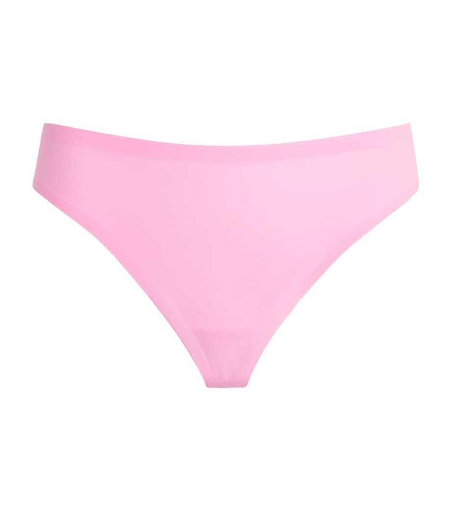 Chantelle Womens SoftStretch Thong Peony Pink Image 1