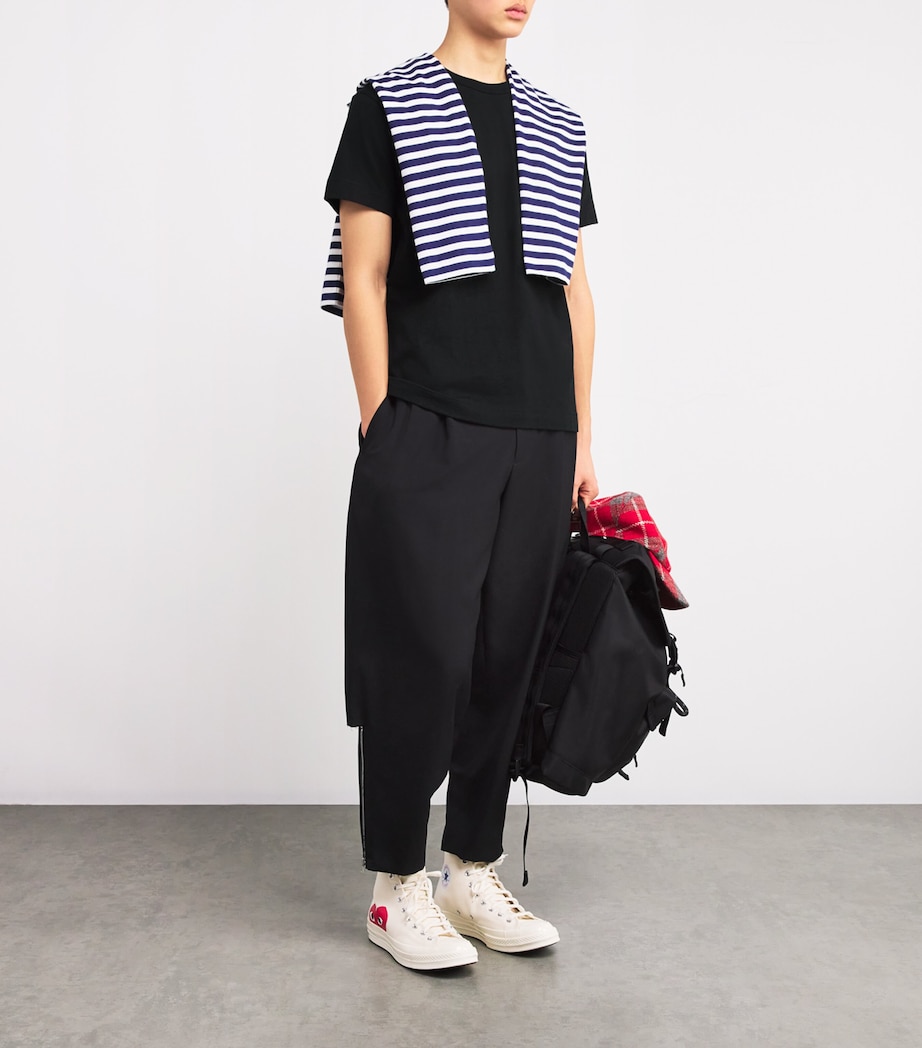 Heart Logo T-Shirt BLACK Image 2