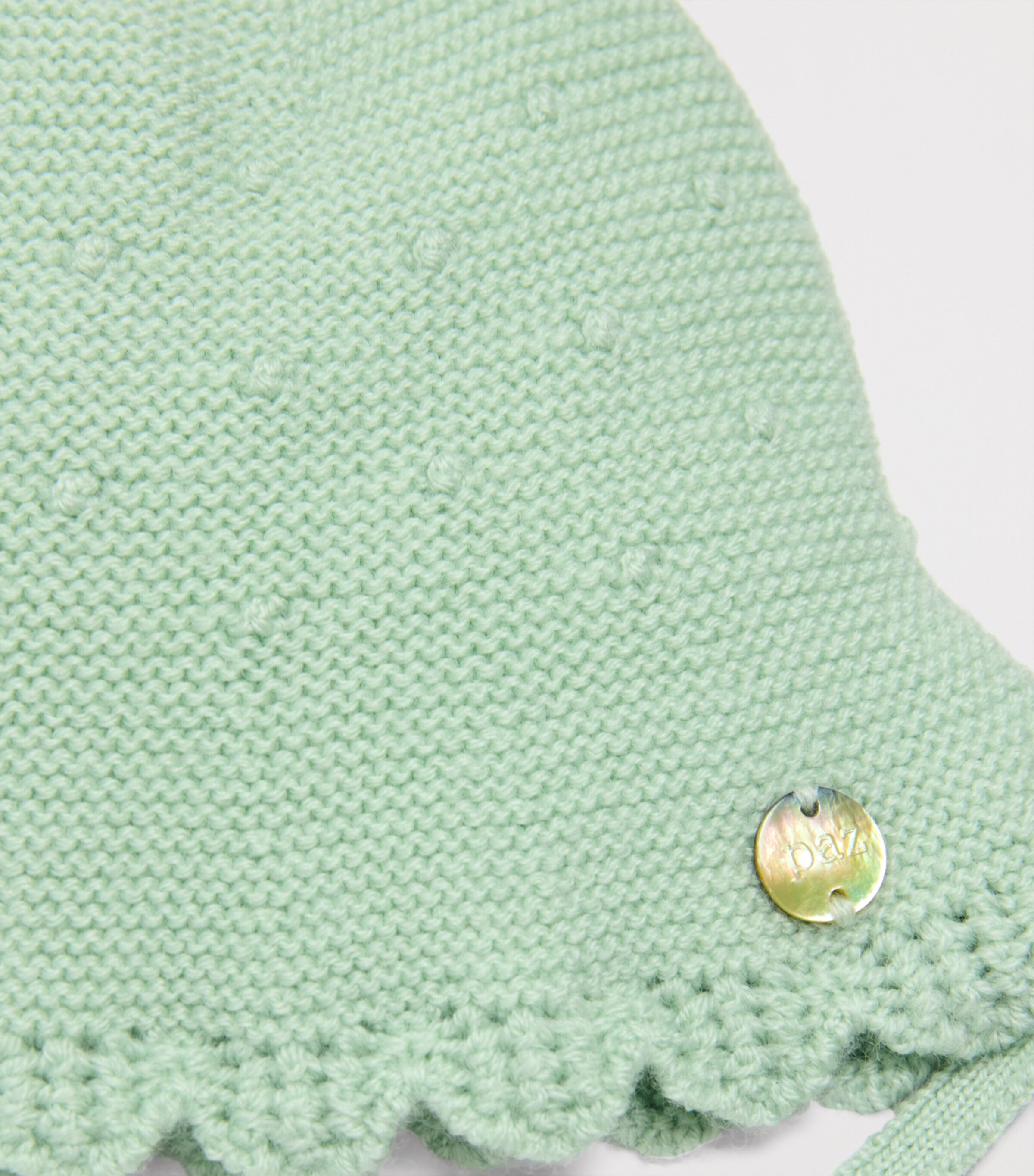 Cotton Knit Bonnet (0-24 Months) 032 H56 Image 3