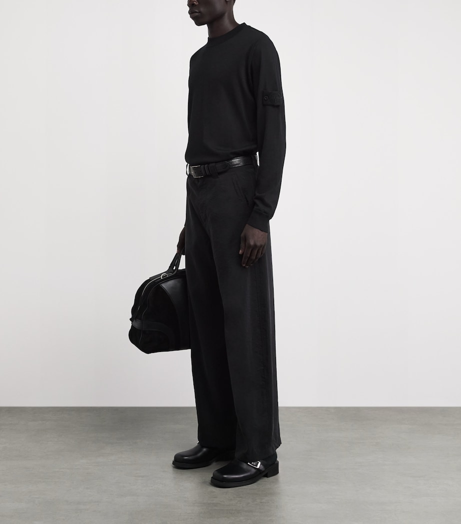 Virgin Wool Ghost Sweater V0029 Image 2