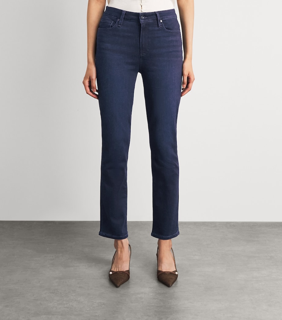 PAIGE Womens Cindy Straight Jeans The Forum Image 4