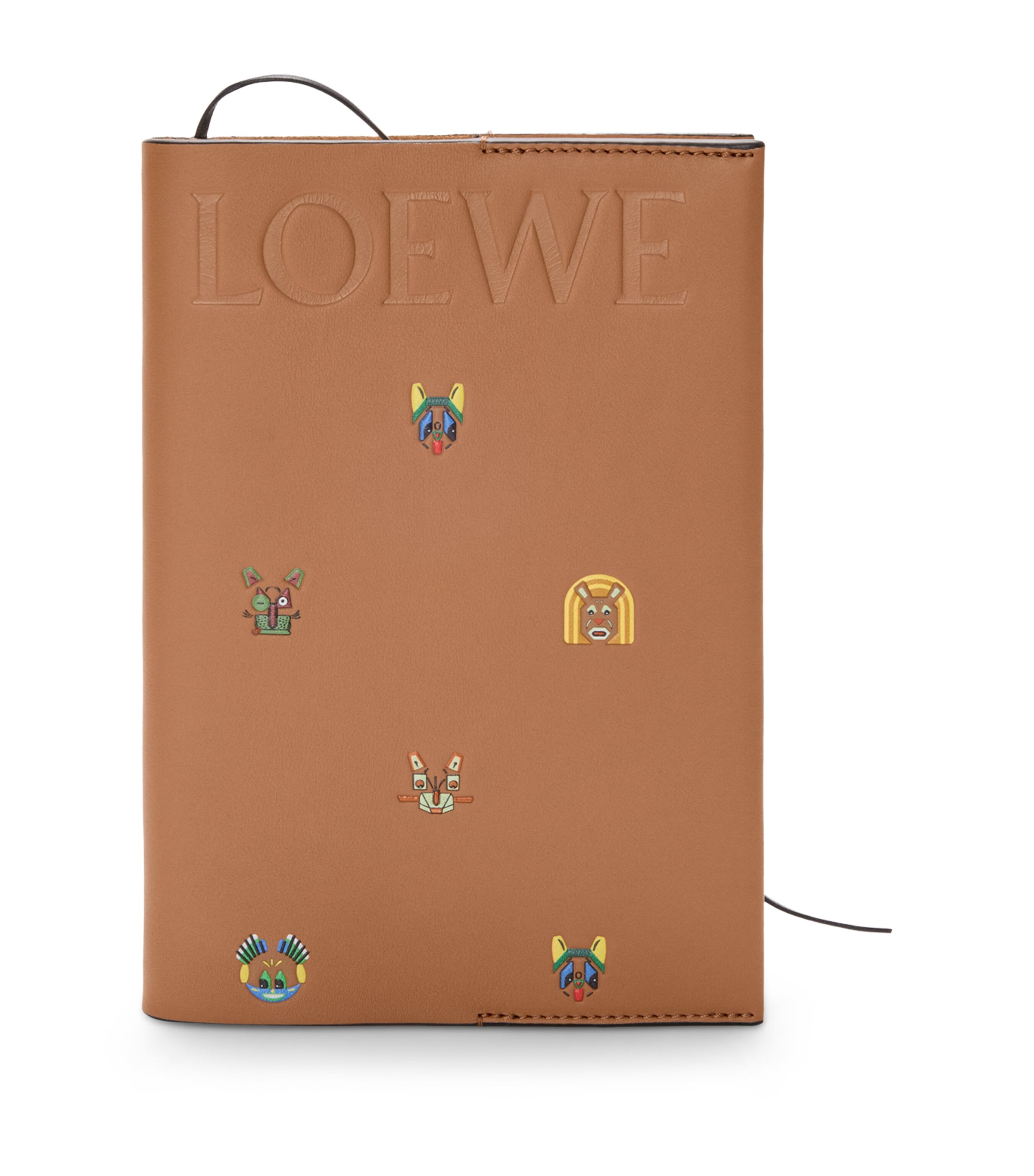 x Louis Wain Leather Notebook MOCHA Image 1
