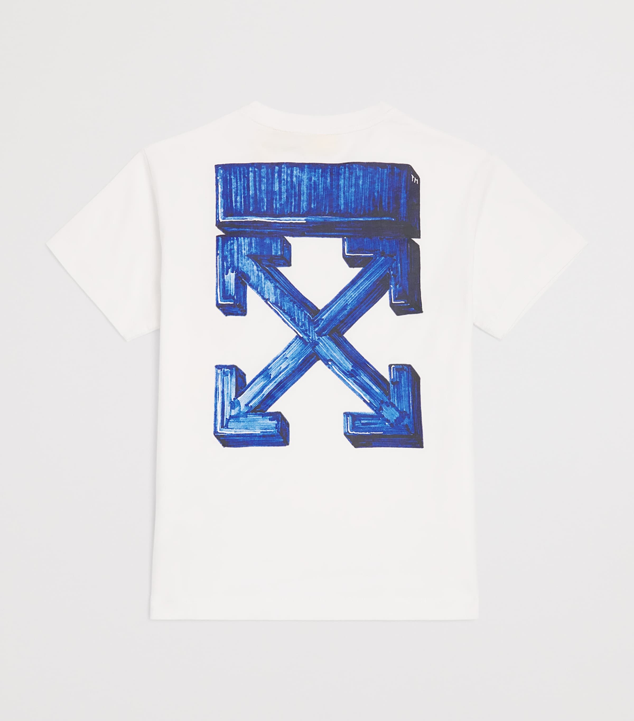 Cotton Arrows T-Shirt (4-12+ Years) WHITE Image 2