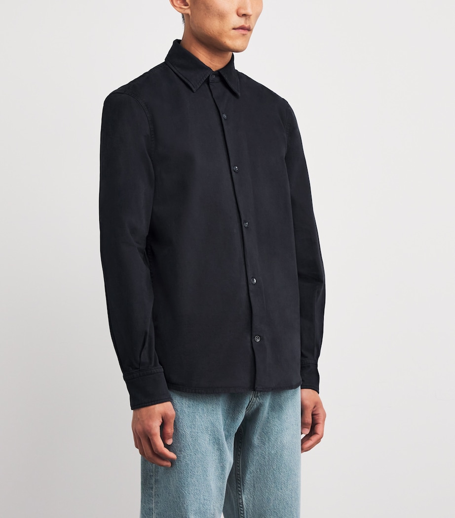 Stretch-Cotton Shirt U71NQ TWILL VULCAN Image 3