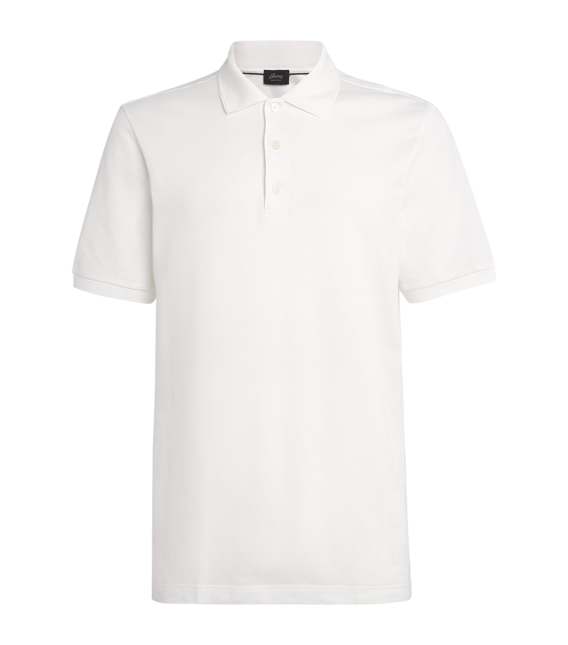 Brioni Piqué Cotton Polo Shirt | Men New In | Mens Clothing | Men Clothing | Polo Shirts | Designers | Brioni | 5235