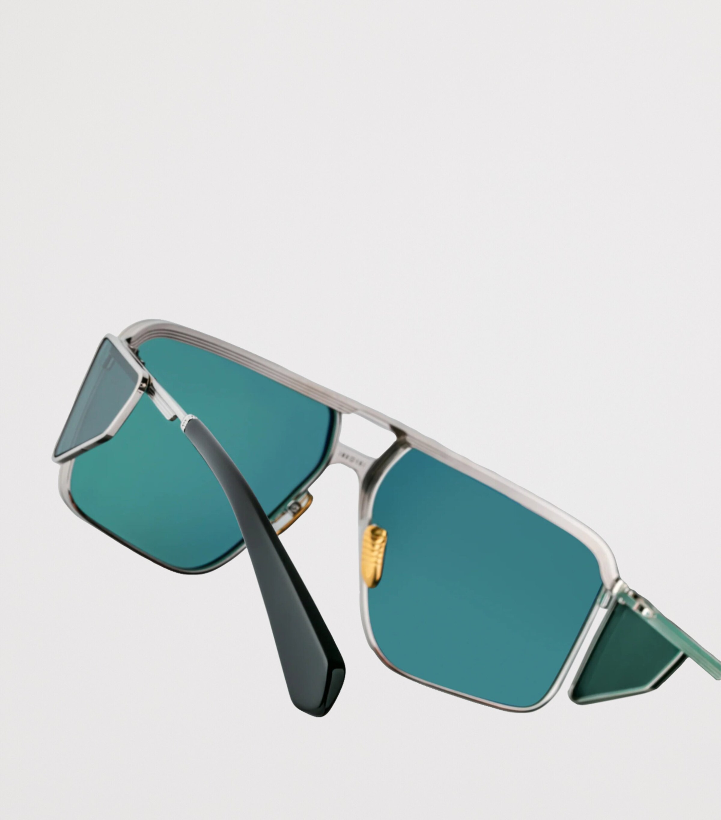 Jacques Marie Mage Acetate Assen Sunglasses Silver Image 3