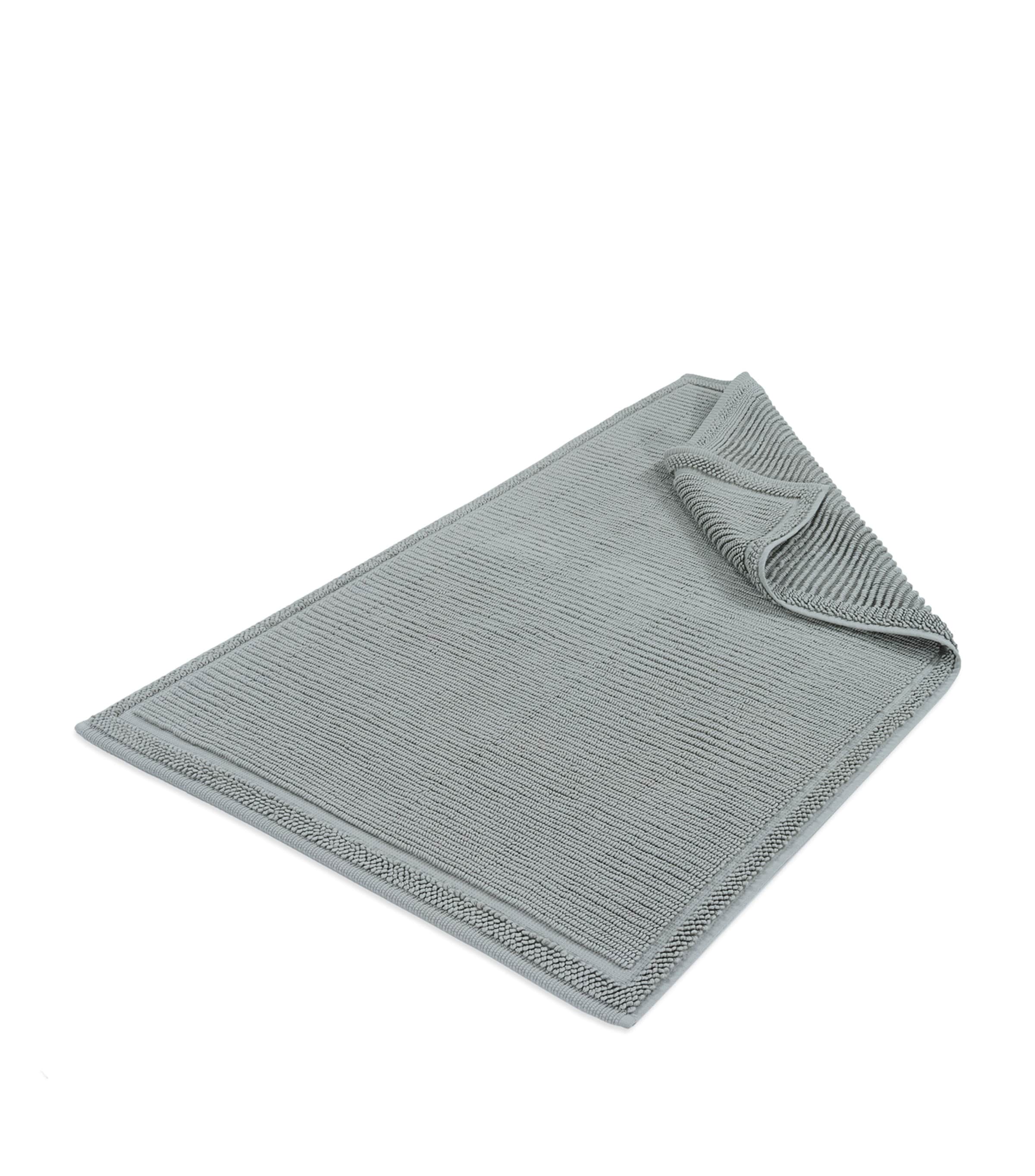 Hamam Organic Cotton Raya Bath Rug In Green