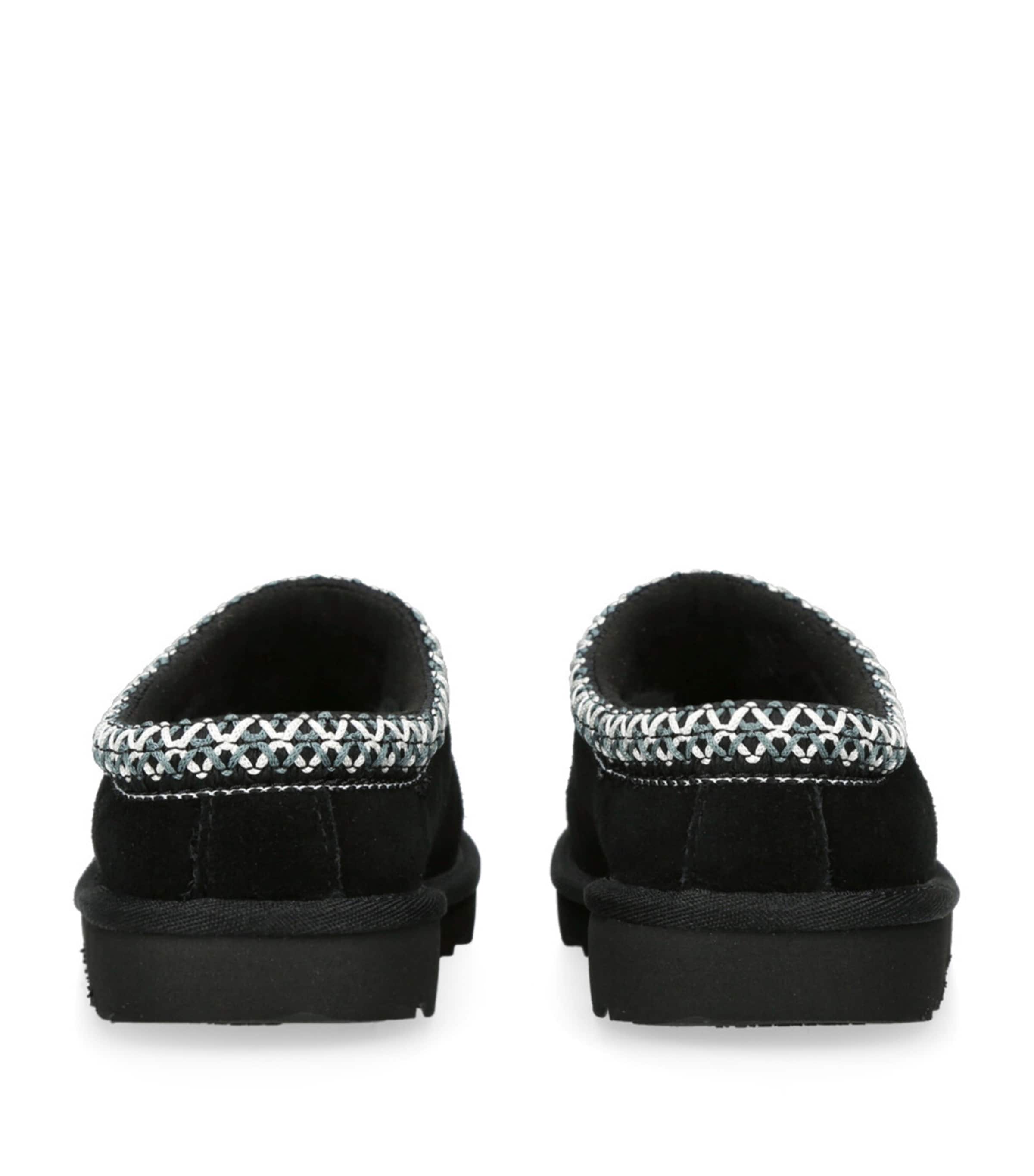Suede Tasman II Slippers BLACK Image 2