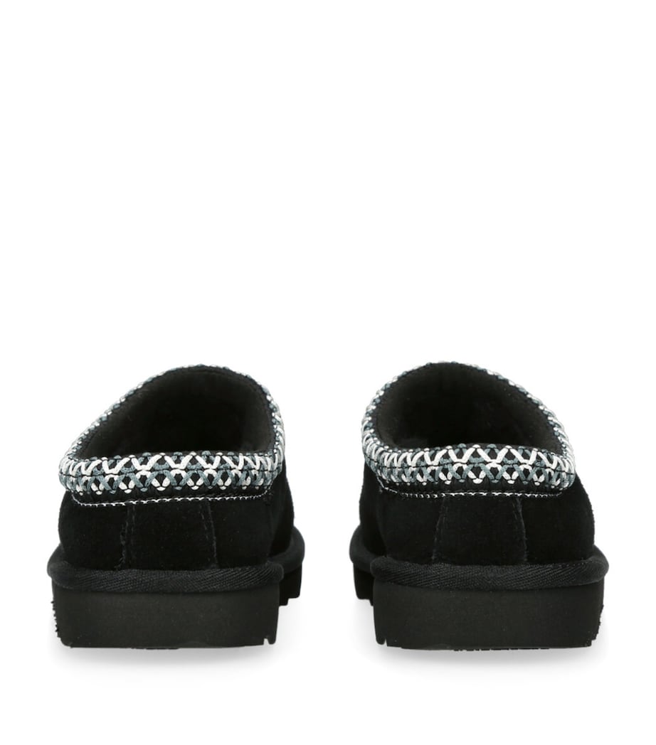Suede Tasman II Slippers BLACK Image 2