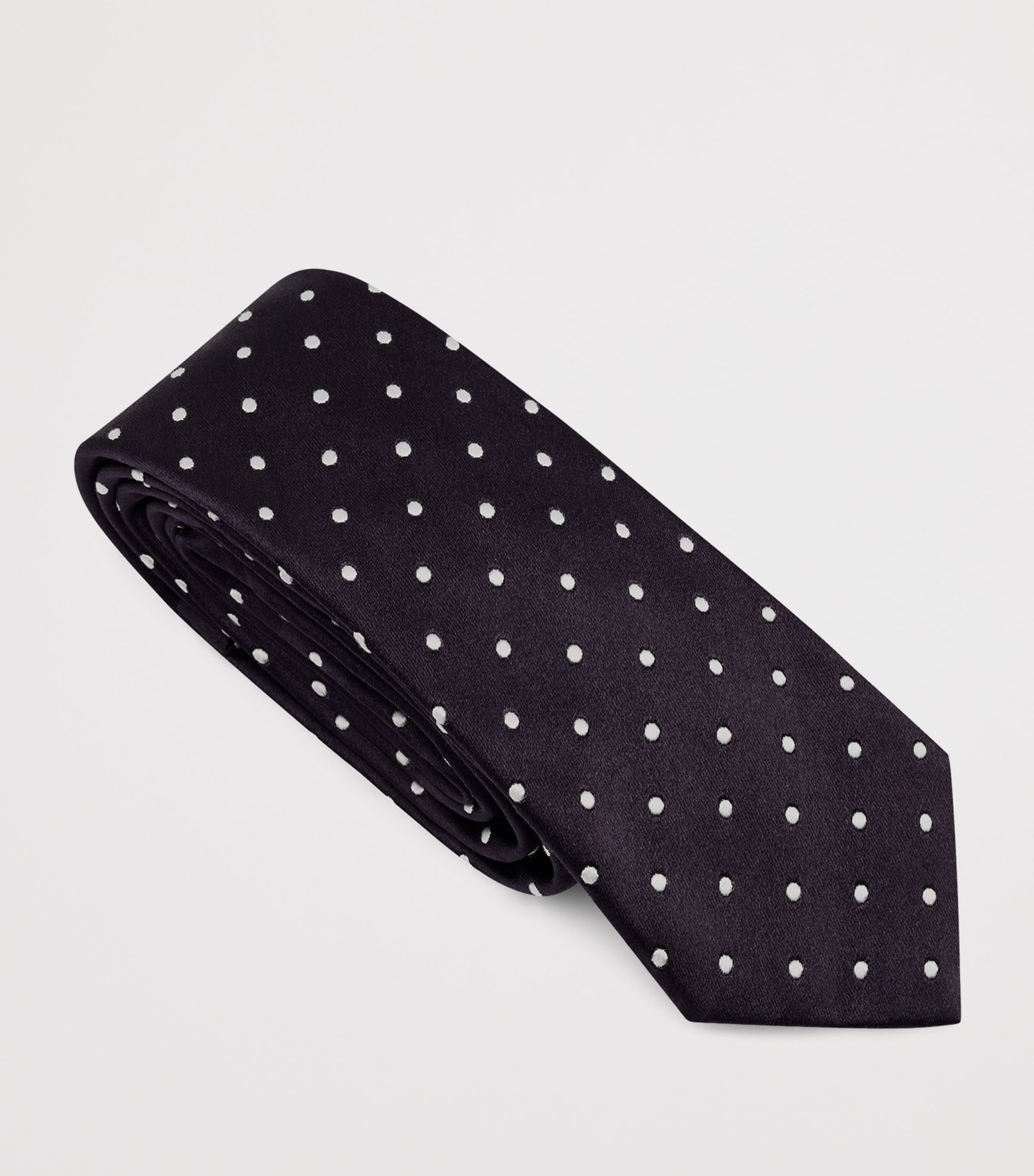 Silk Polka-Dot Tie GV800 Image 3