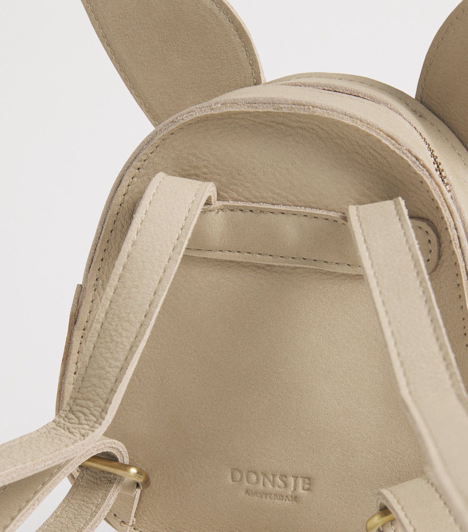 Kapi Classic Bunny Backpack NL027TAUPE NUBUCK Image 3