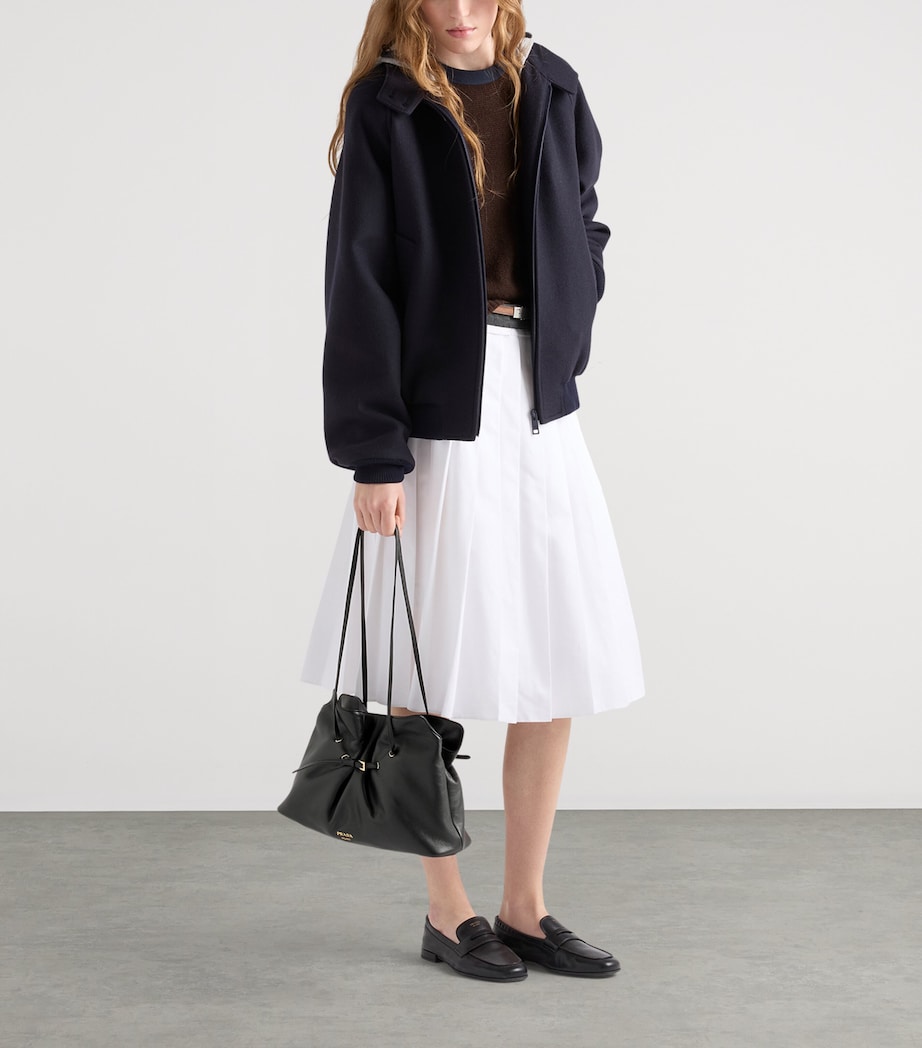 Prada Large Nappa Leather Dada Shoulder Bag Image 2