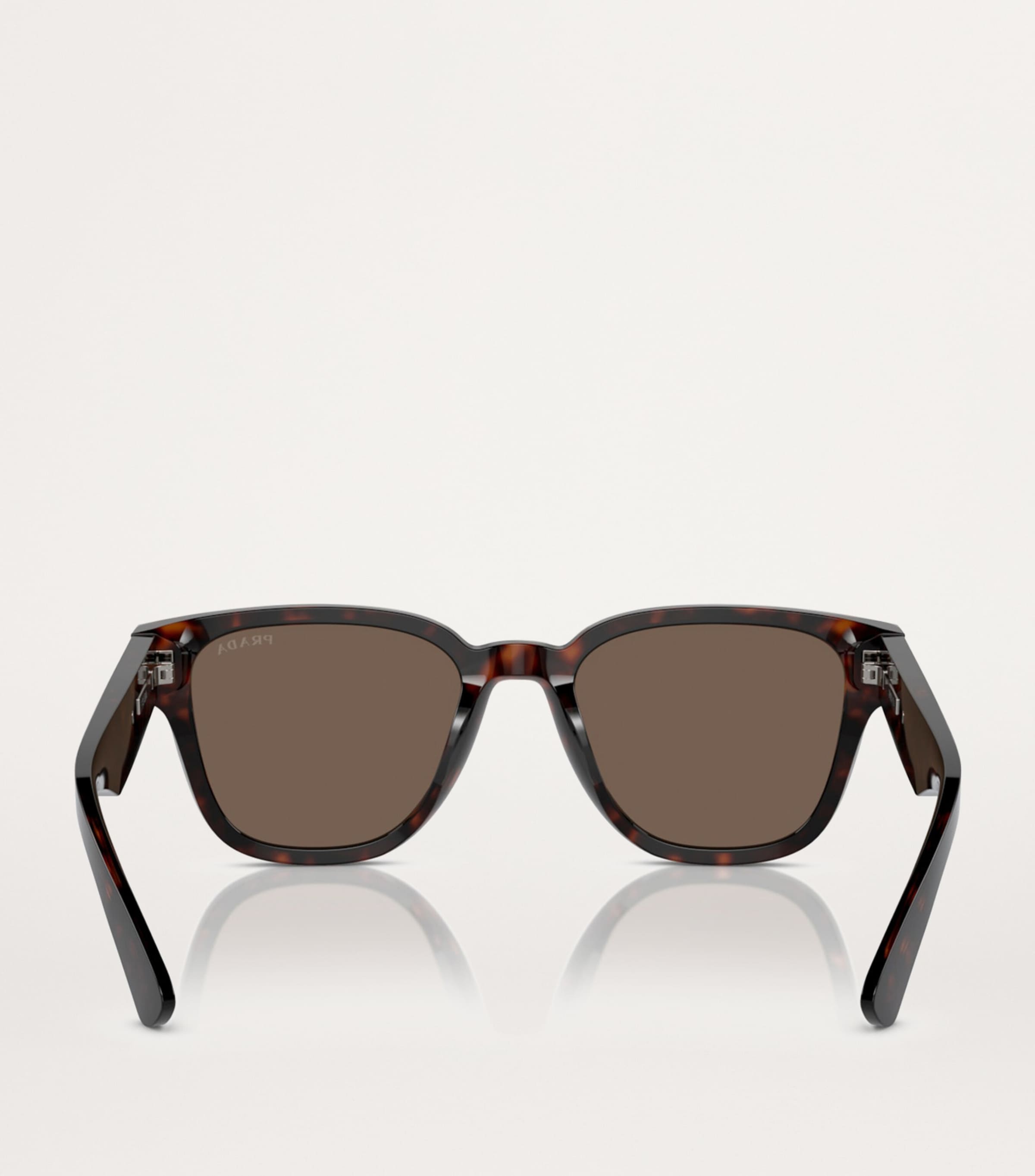 Acetate Rectangular Sunglasses 17N08T Image 4