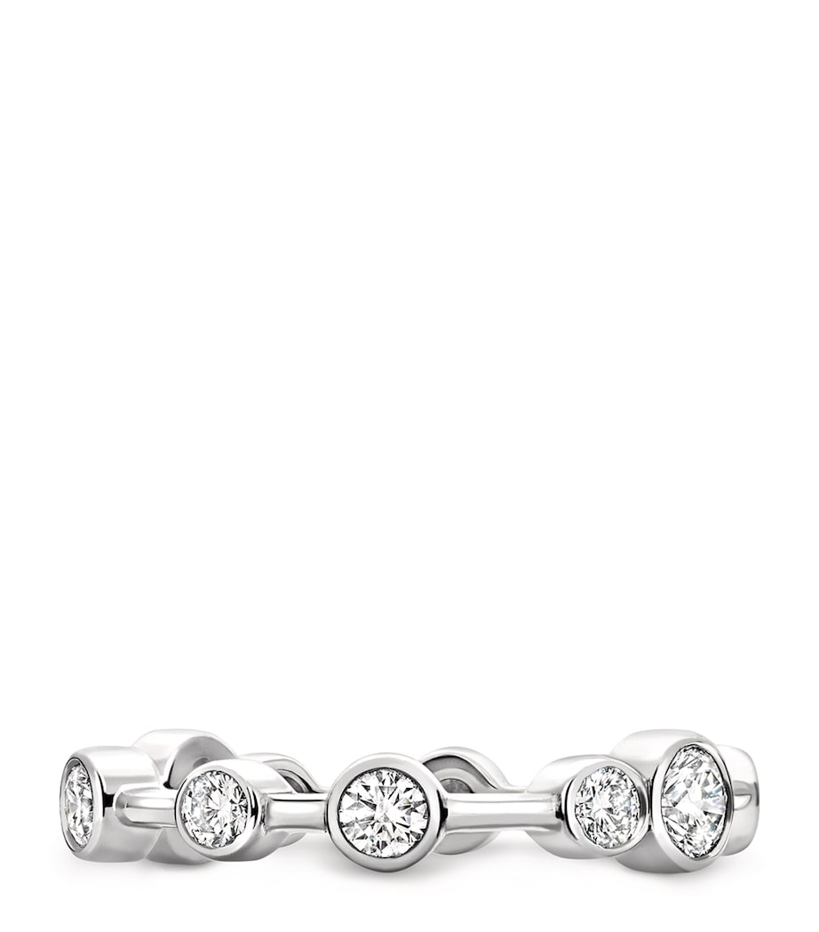 Platinum and Diamond Full-Hoop Ring PLATINUM Image 2