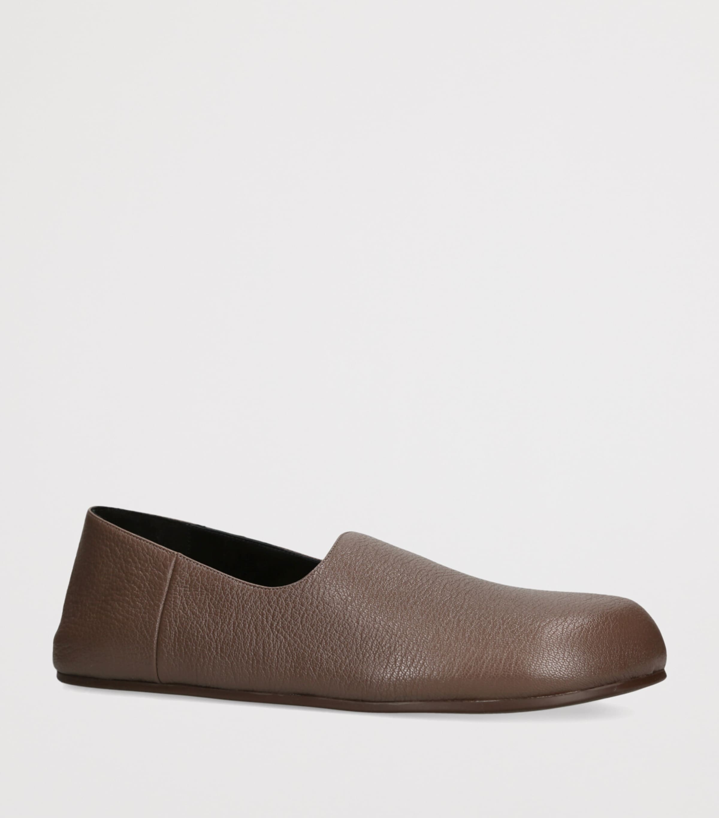 Hugh Slip-On Shoes MID BROWN Image 3