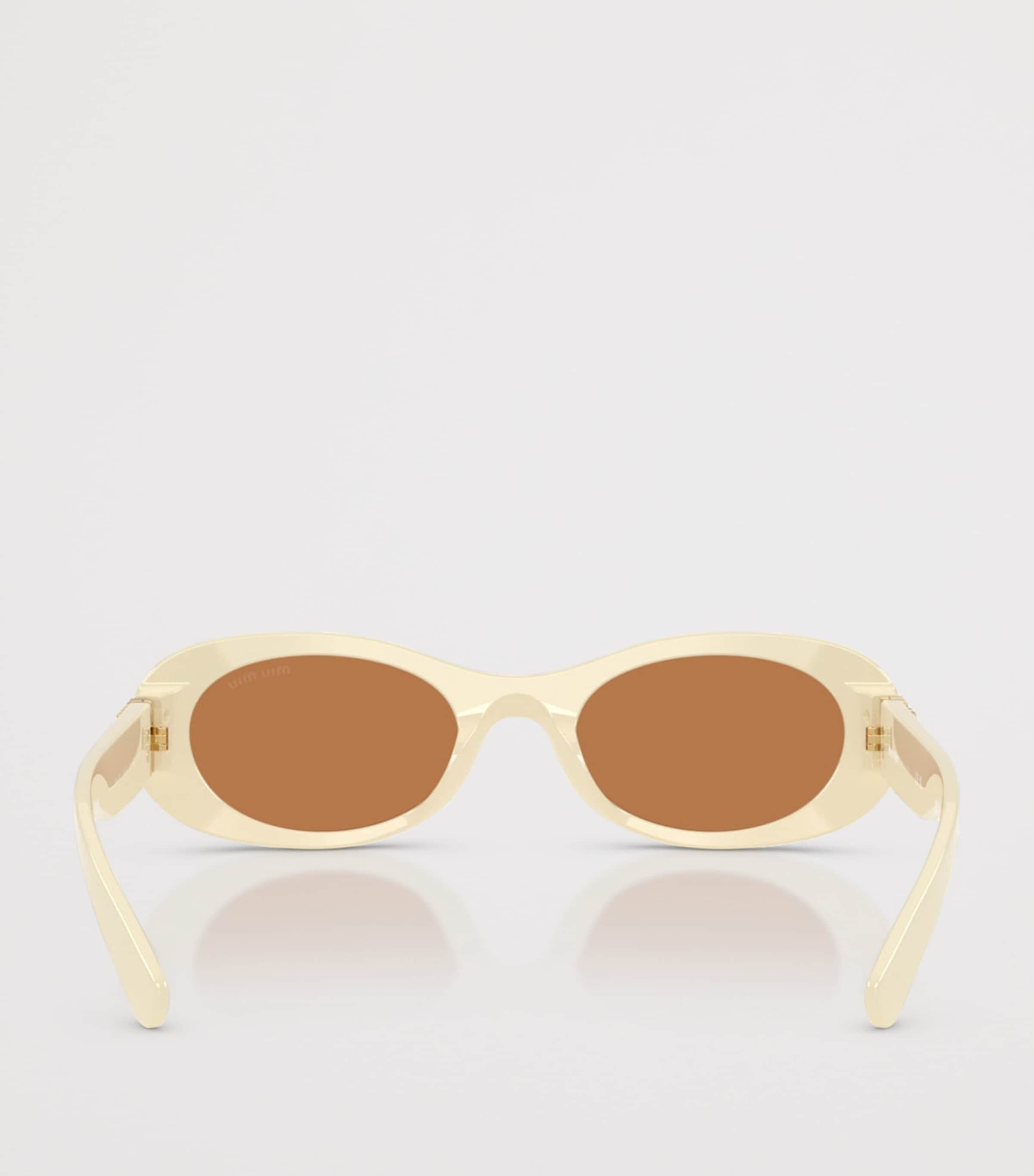 Acetate Oval MU06ZS Sunglasses 21D90Q Image 4