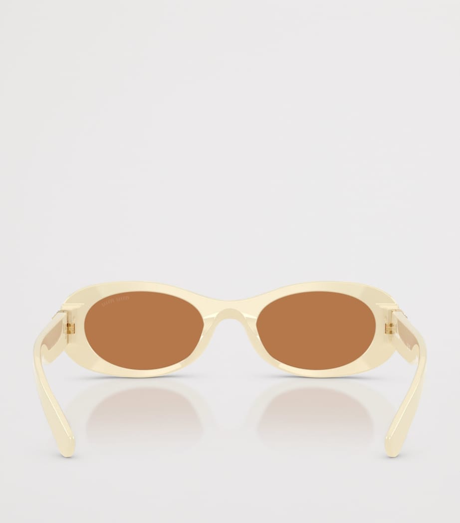 Acetate Oval MU06ZS Sunglasses 21D90Q Image 4