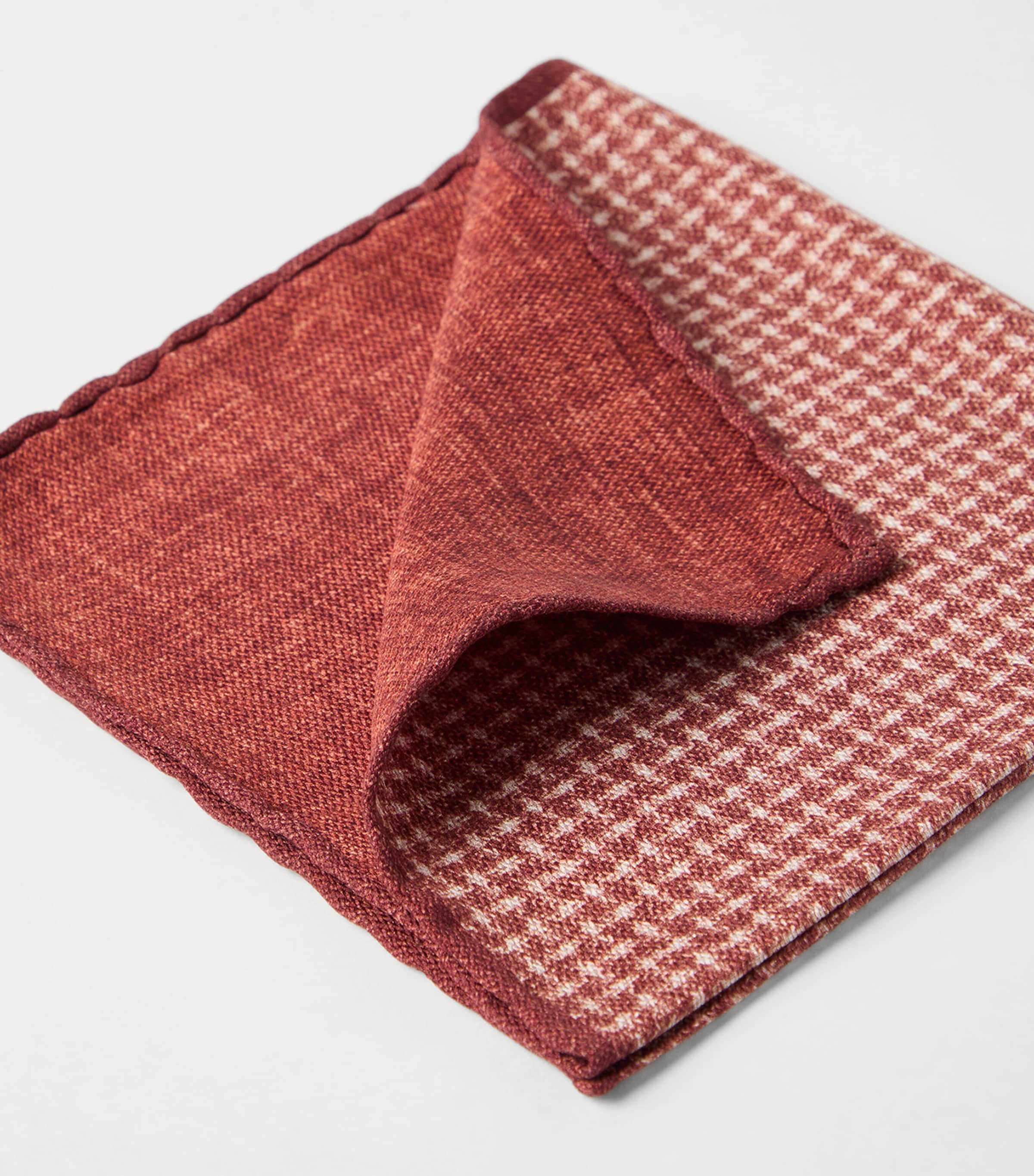 Silk Weave Pocket Square C184 Image 3