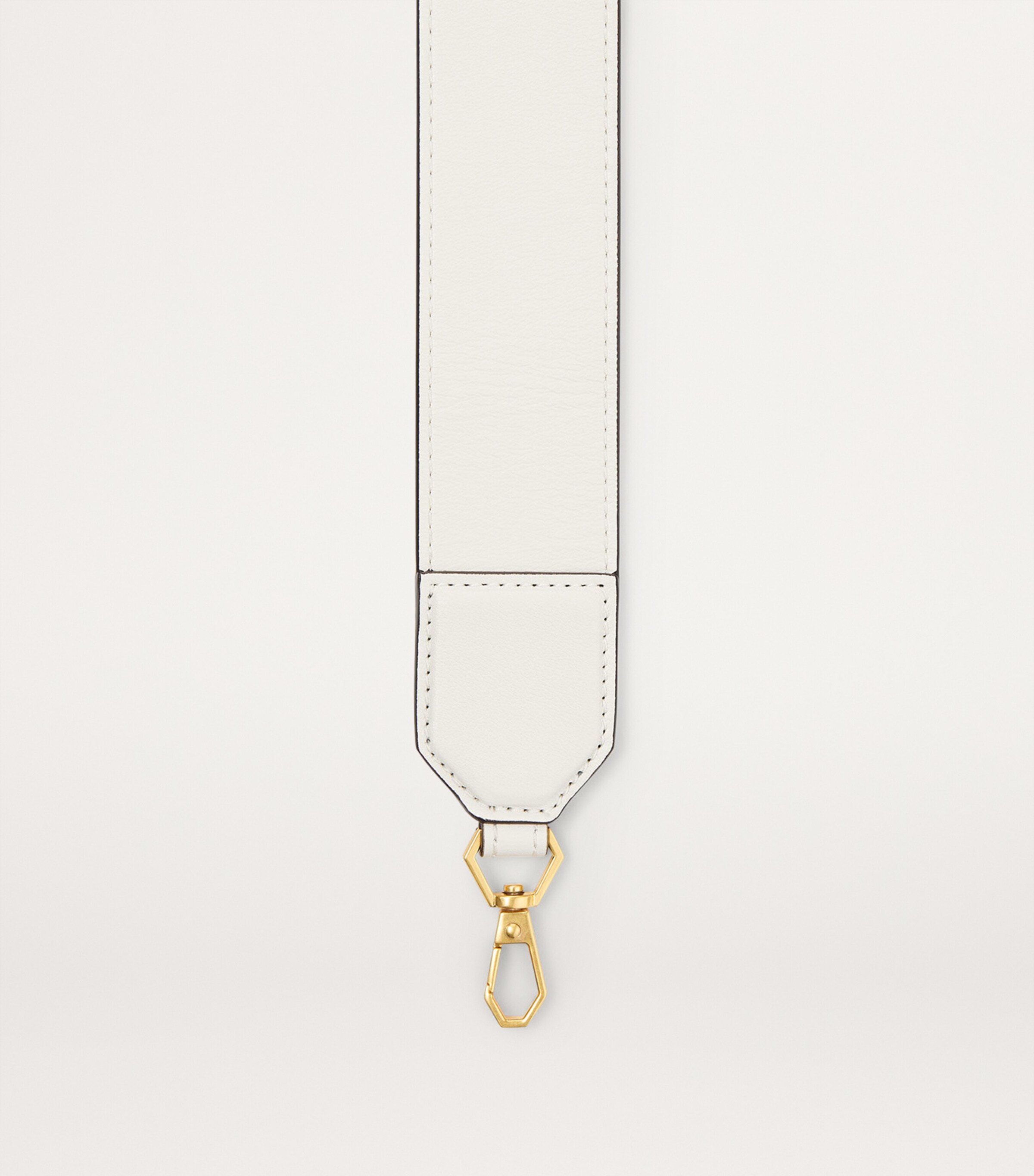 Jimmy Choo Leather Diamond Bag Strap Latte/gold Image 2