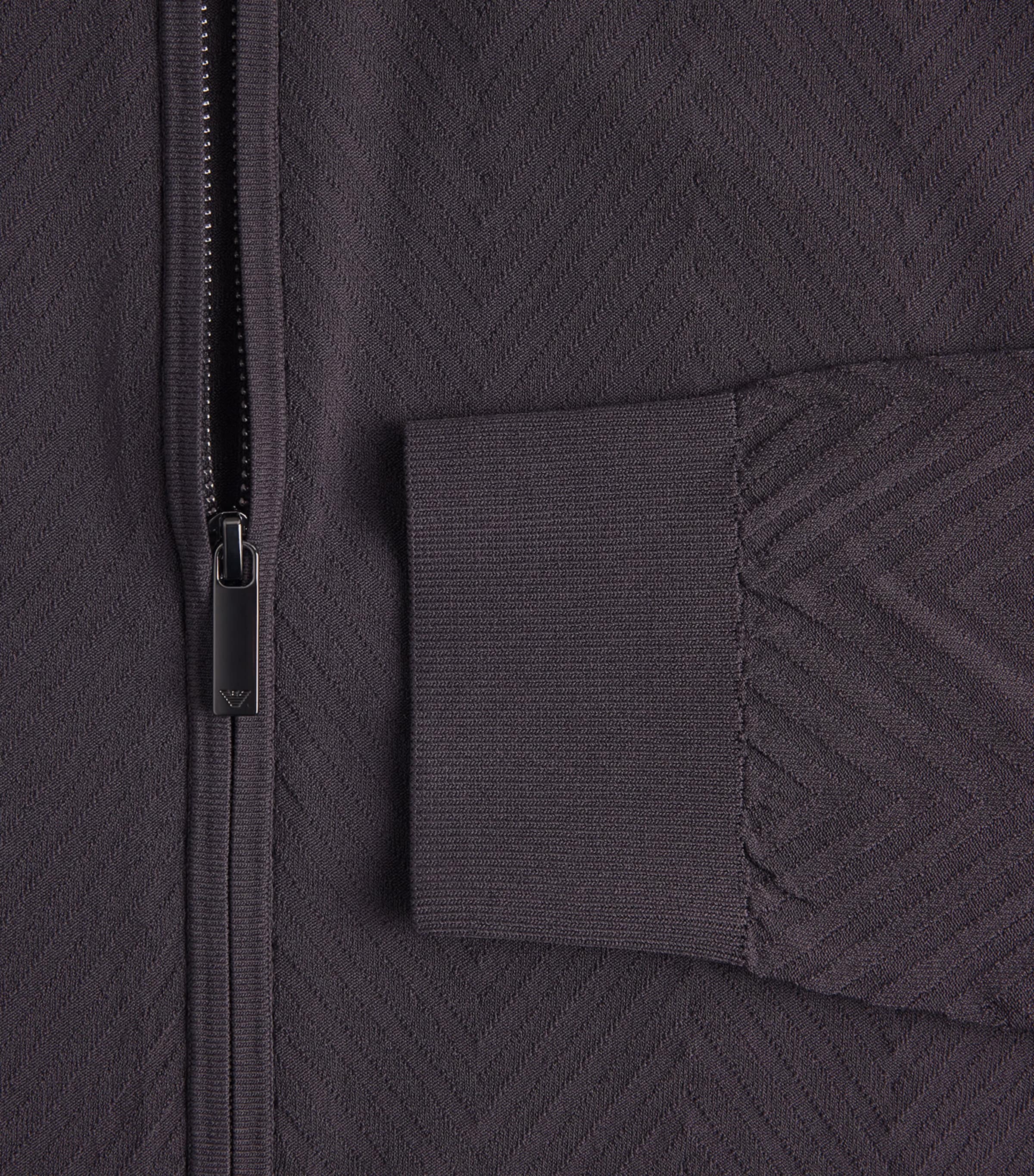 Icon Chevron Zip Cardigan U8168 Image 5