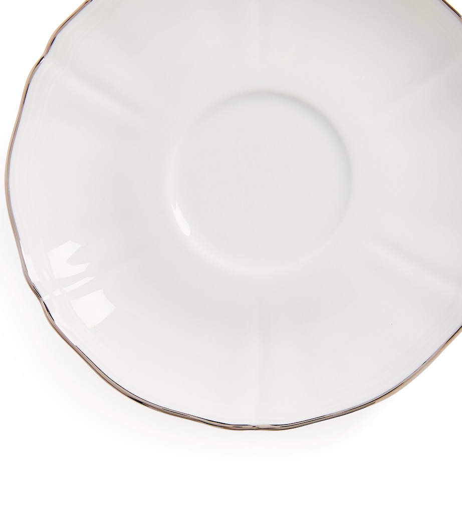 Porcelain Corona Platino Tea Saucer (15cm) G01720200 Image 2