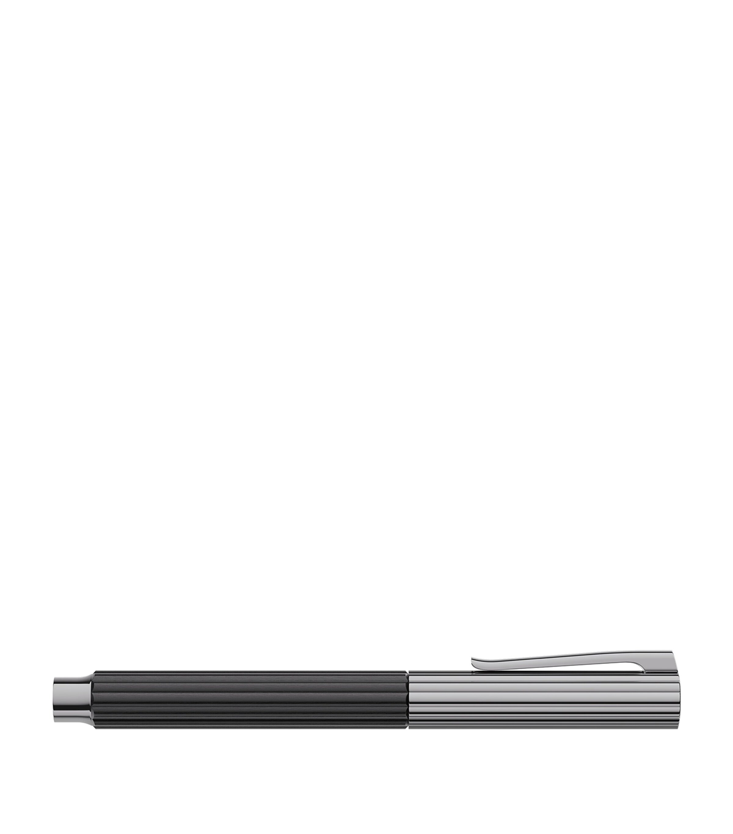Graf von Faber-Castell Ebony Wood Bloom Fountain Pen Black Image 3