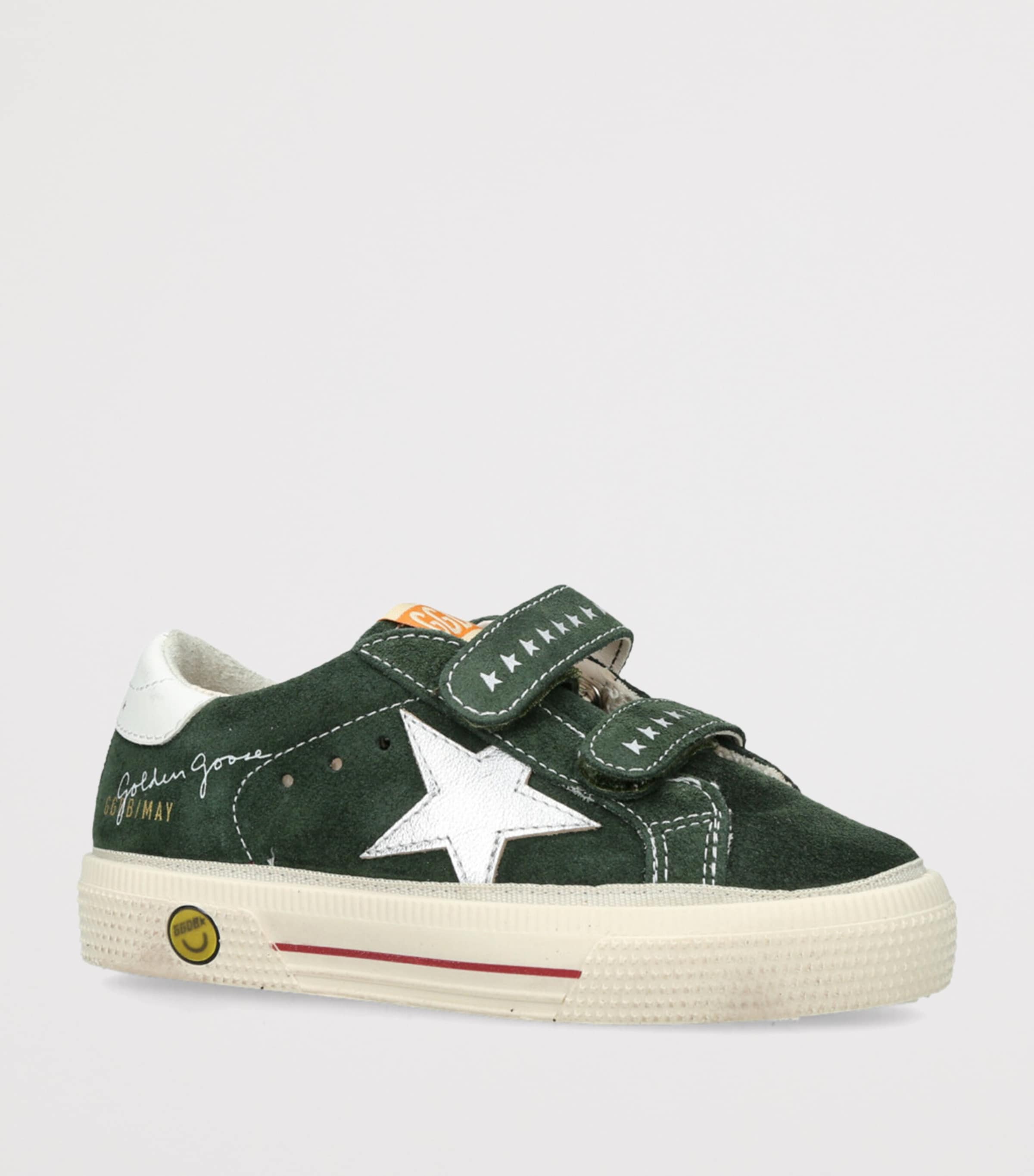 Suede May Sneakers DARK GREEN Image 3