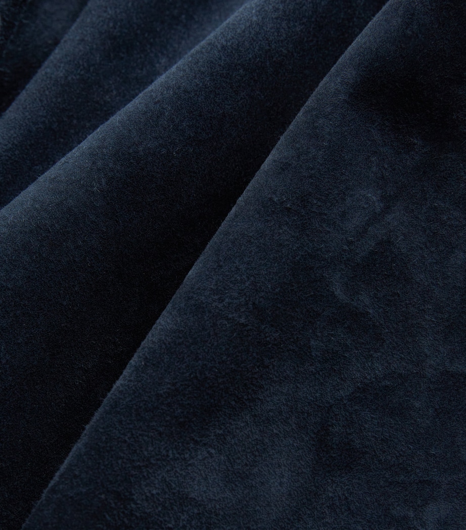 Calf Suede Blazer 059INK Image 2