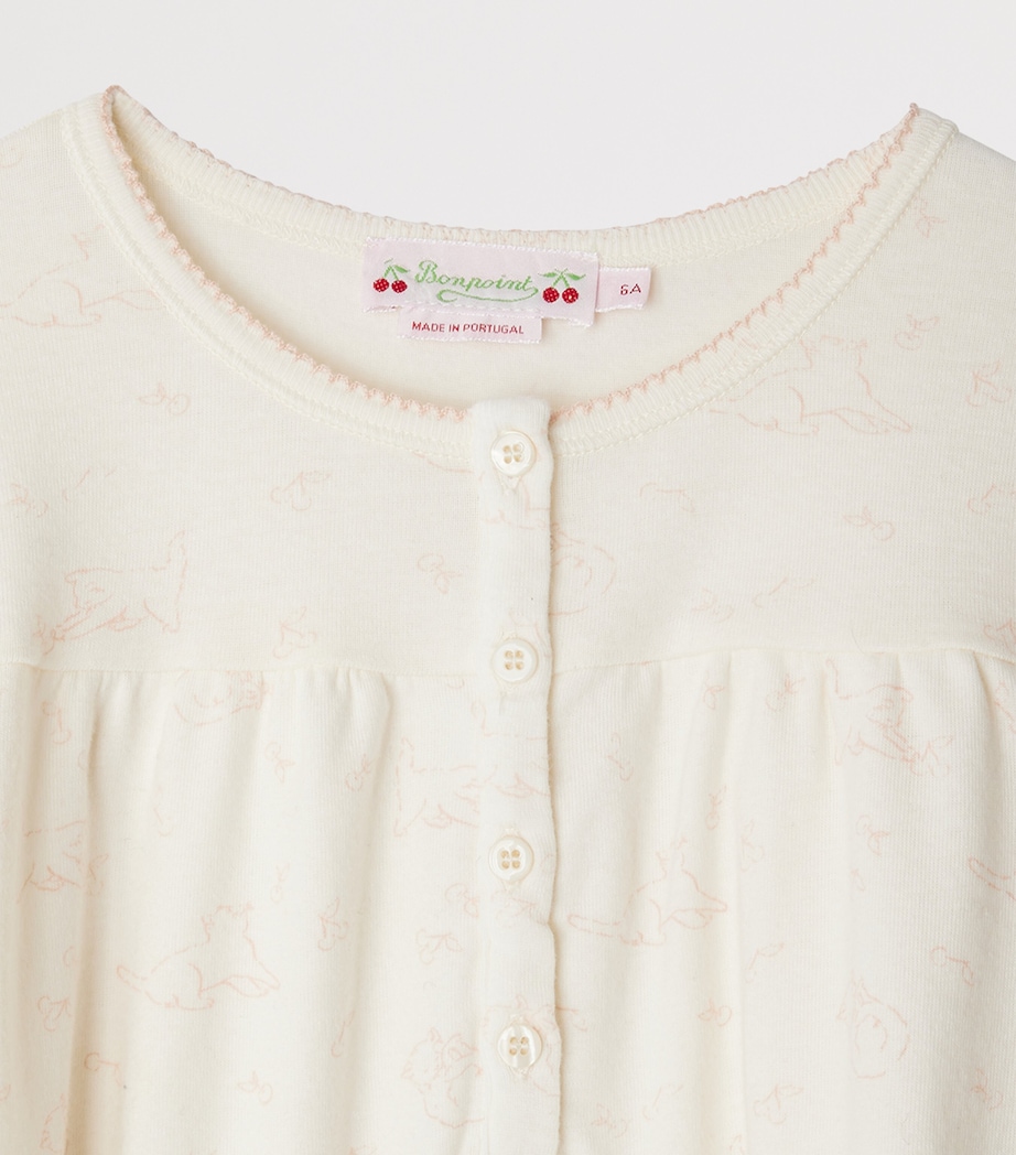 Organic Cotton Jucie Pyjama Set (4-8 Years) ROSE Image 4