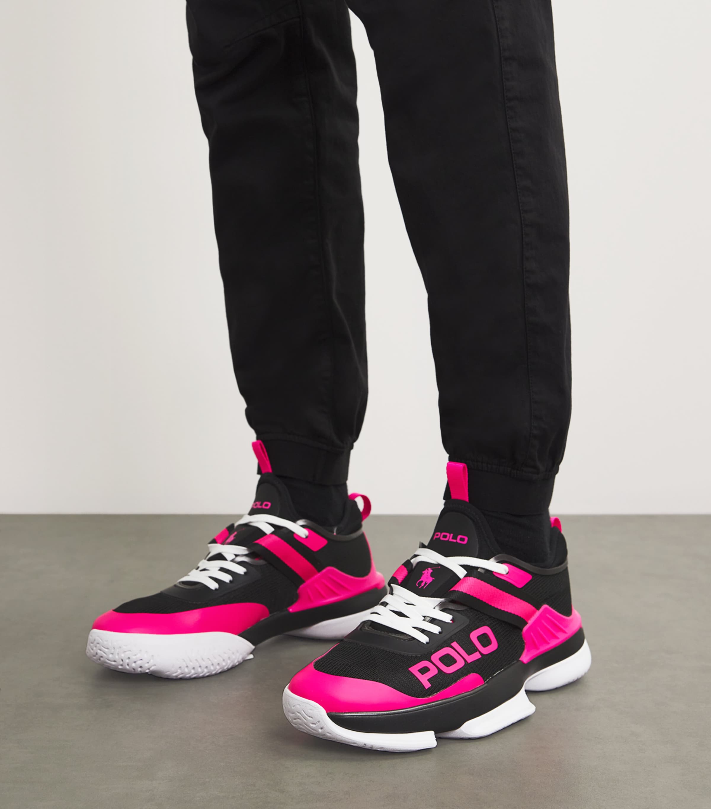 Polo pink sneakers best sale