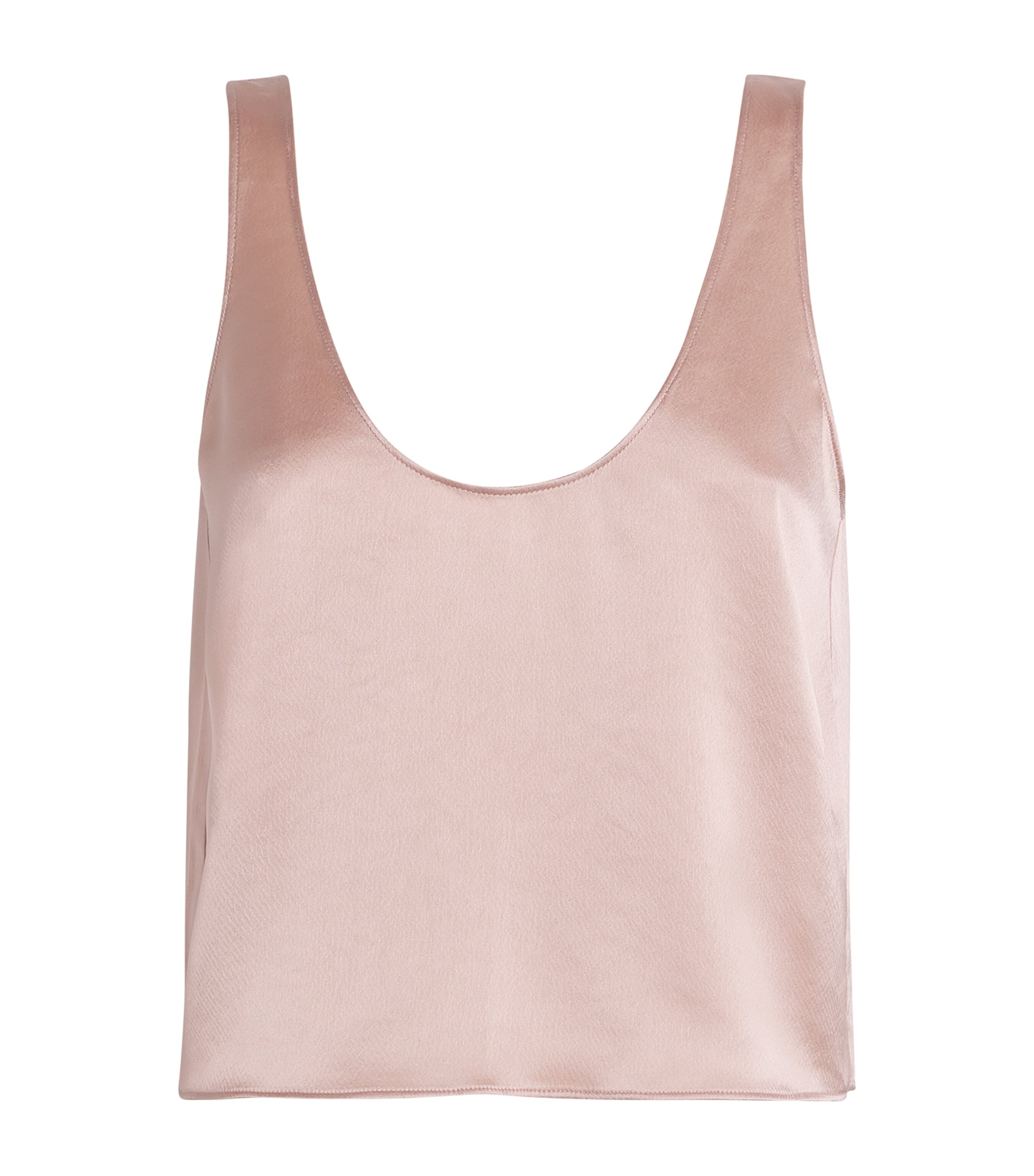 Leset Satin Barb Tank Top
