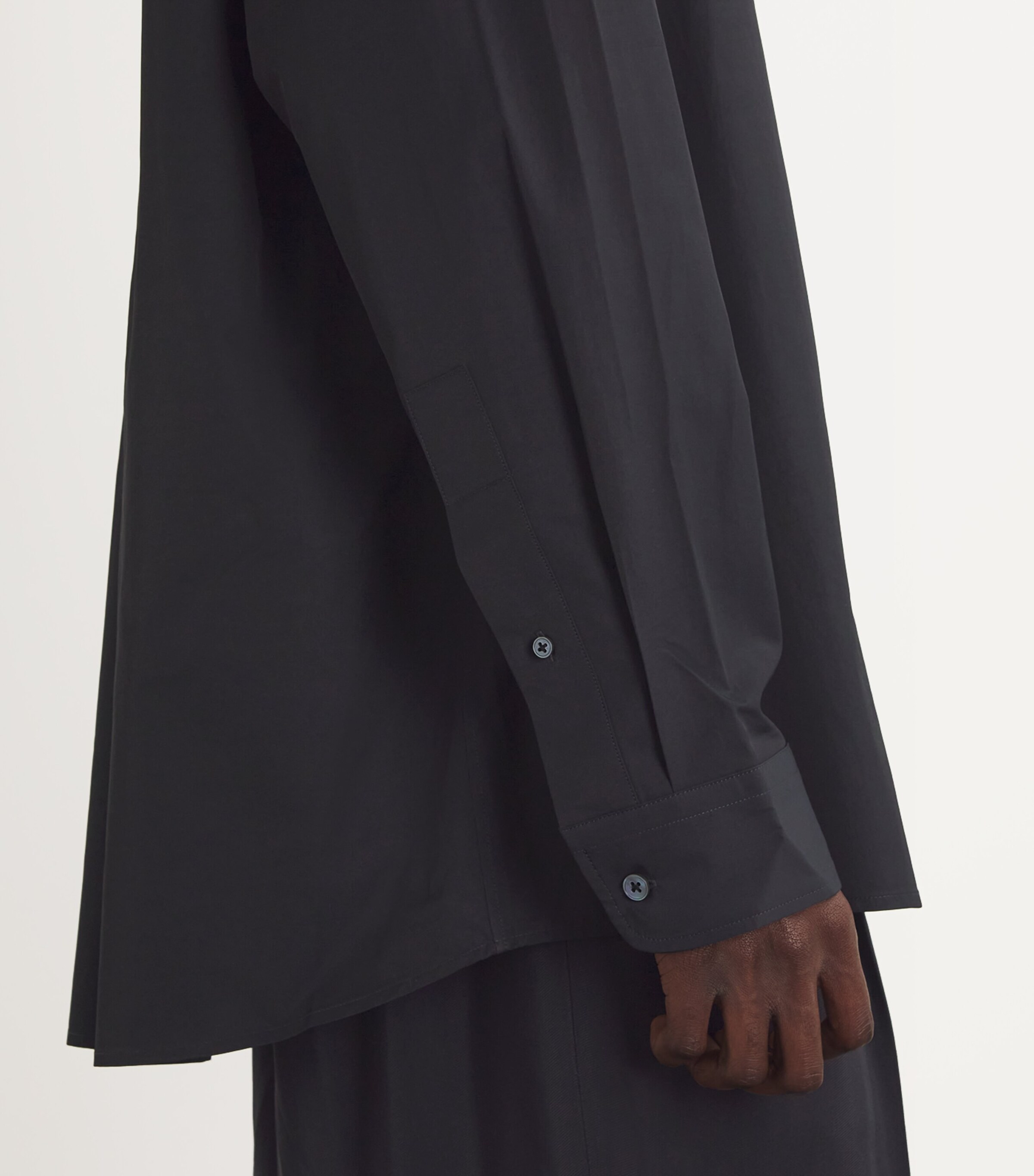 Cotton-Blend Cloud Shirt DARKEST NAVY Image 6