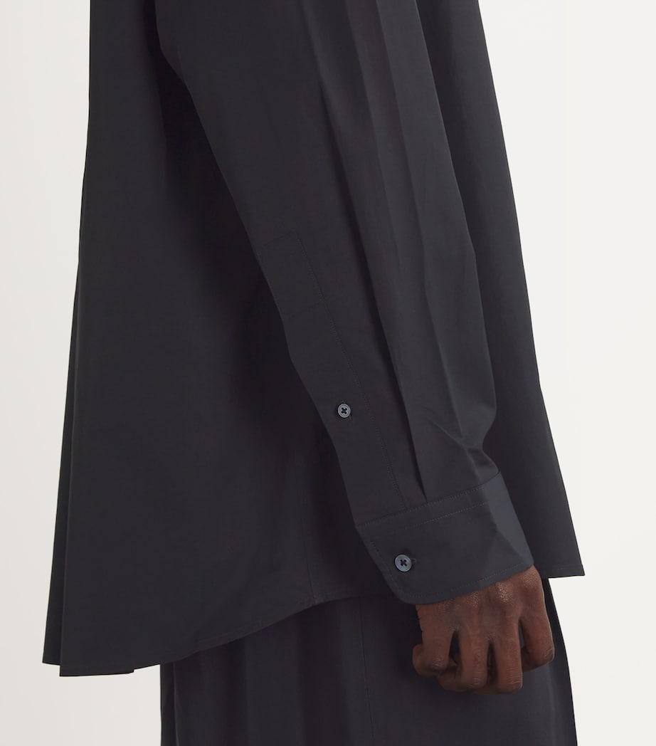 Cotton-Blend Cloud Shirt DARKEST NAVY Image 6