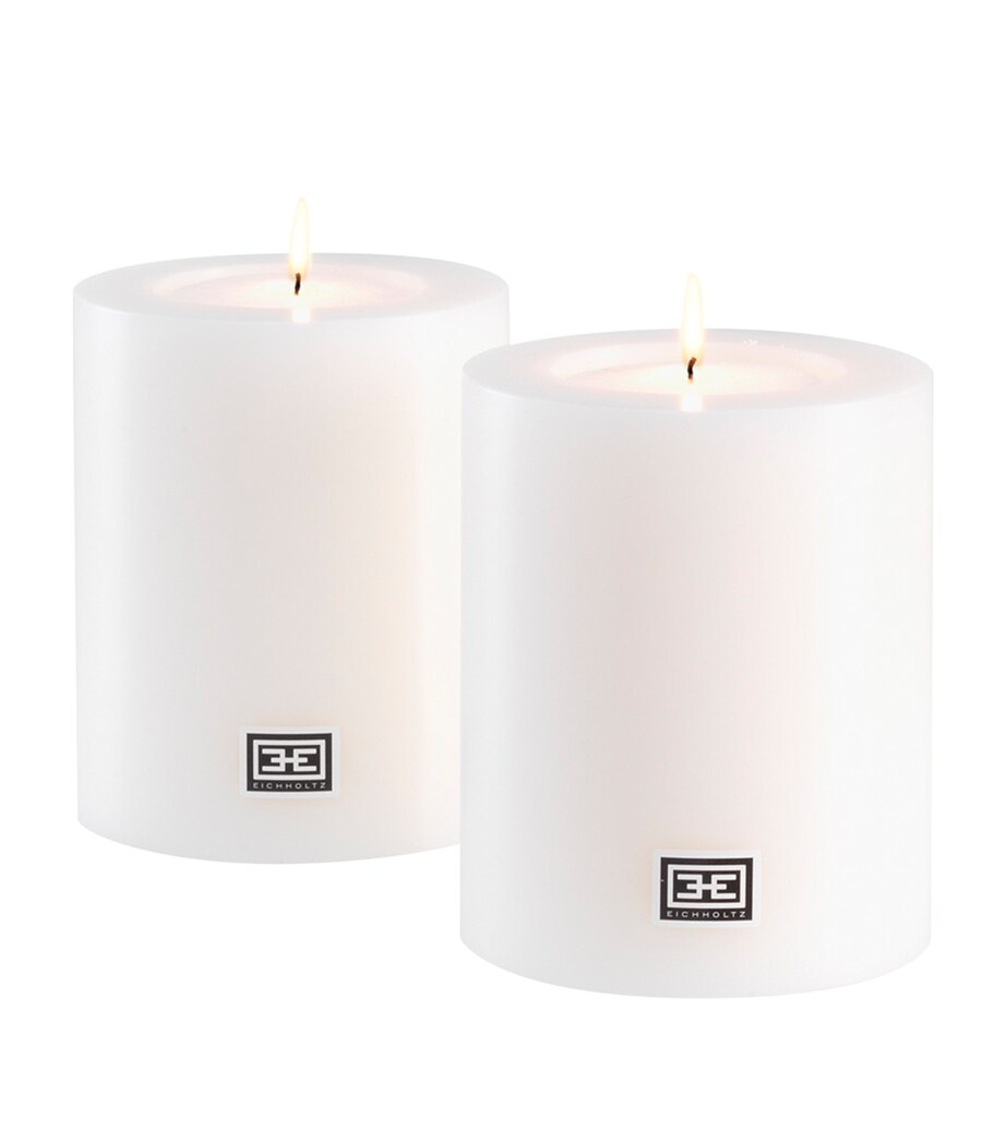 Eichholtz Artificial Candles (Set of 2) White Image 1