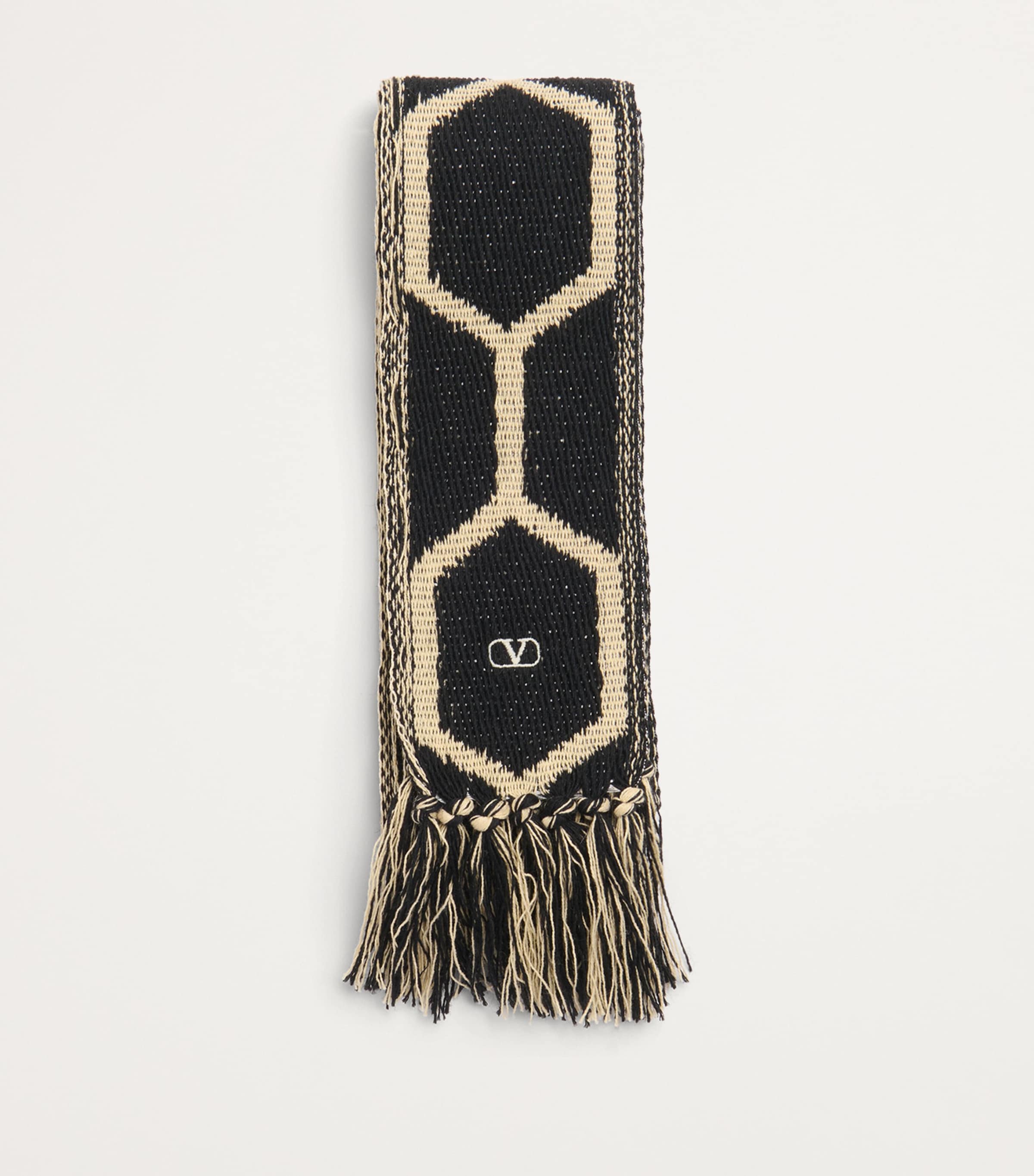 【VALENTINO】fringed llic logo-jacquard wool スカーフ 楽天市場】VALENTINO ヴァレンティノ スカーフ 3W2E6017
