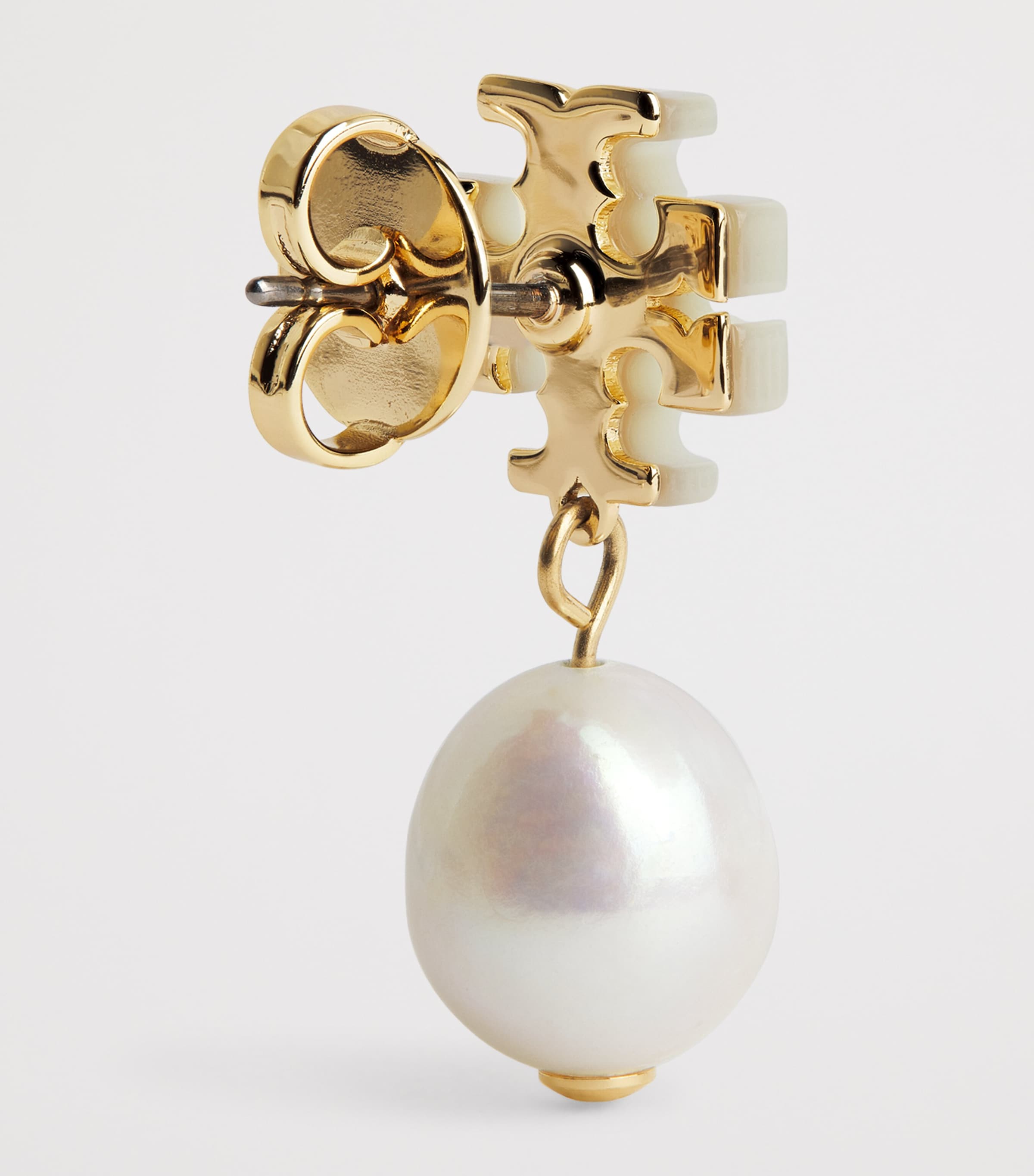 Mother-of-Pearl Kira Drop Earrings 700 TORY GOLDMOFPERL Image 4