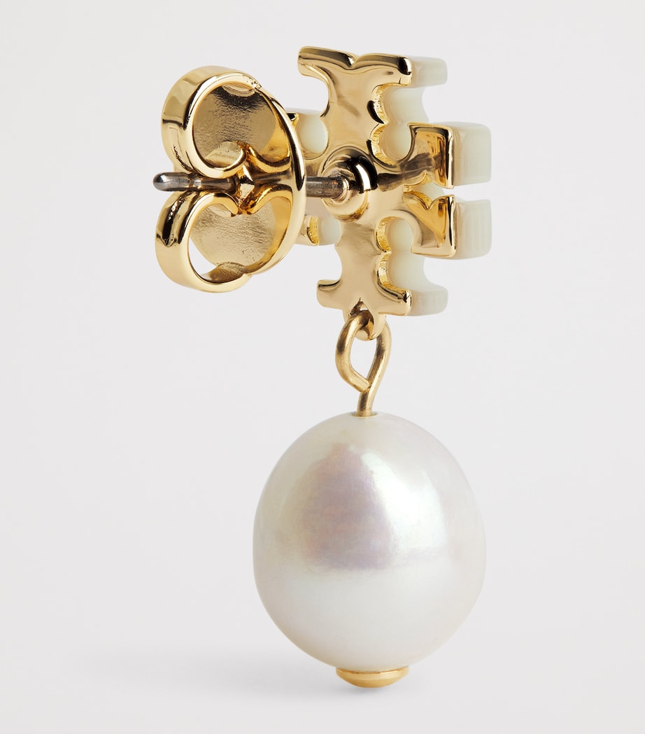 Mother-of-Pearl Kira Drop Earrings 700 TORY GOLDMOFPERL Image 4