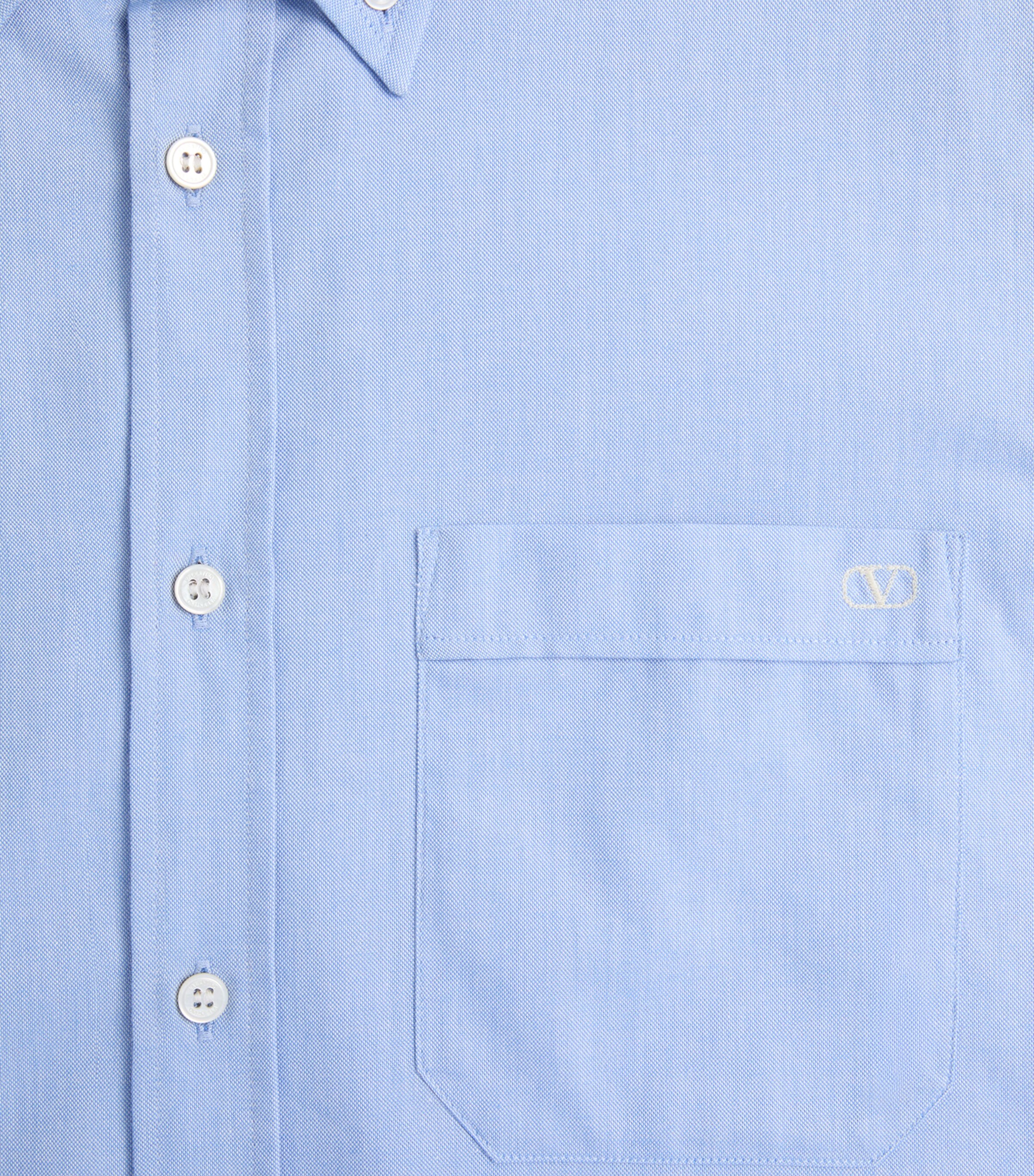 Cotton Signature VLogo Shirt CZV Image 7