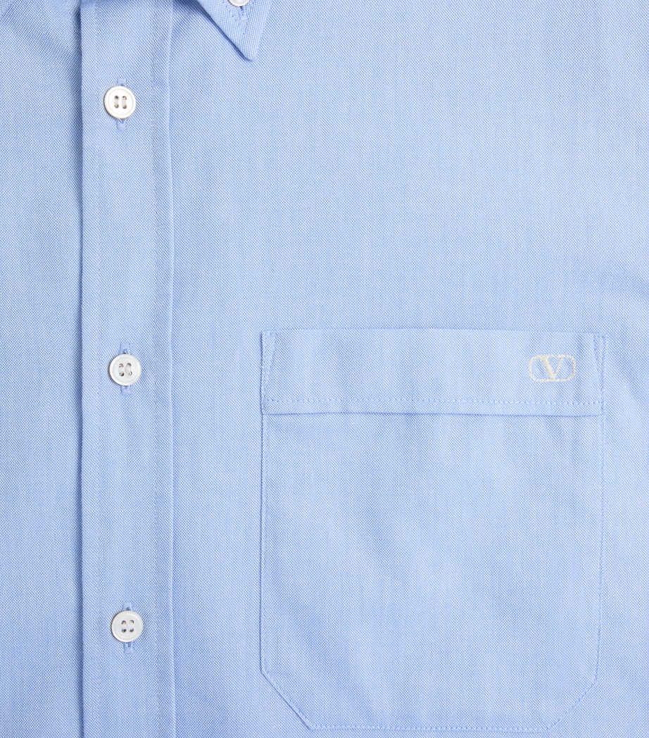 Cotton Signature VLogo Shirt CZV Image 7