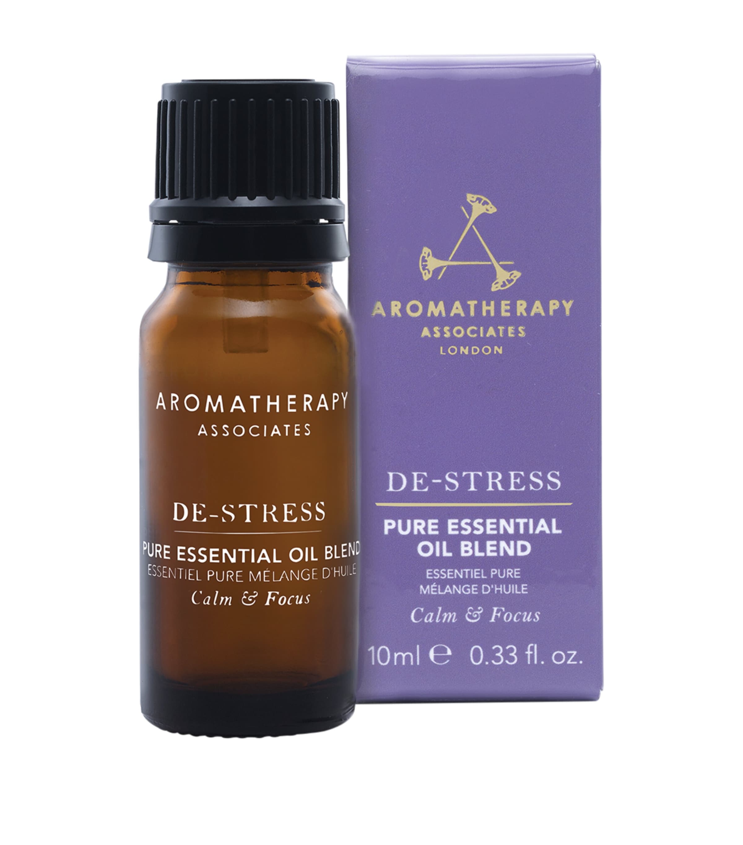Aromatherapy Associates De-Stress Essential Oil Blend (10ml) | Bath & Shower | Soaks & Oils | Designers | Aromatherapy Associates