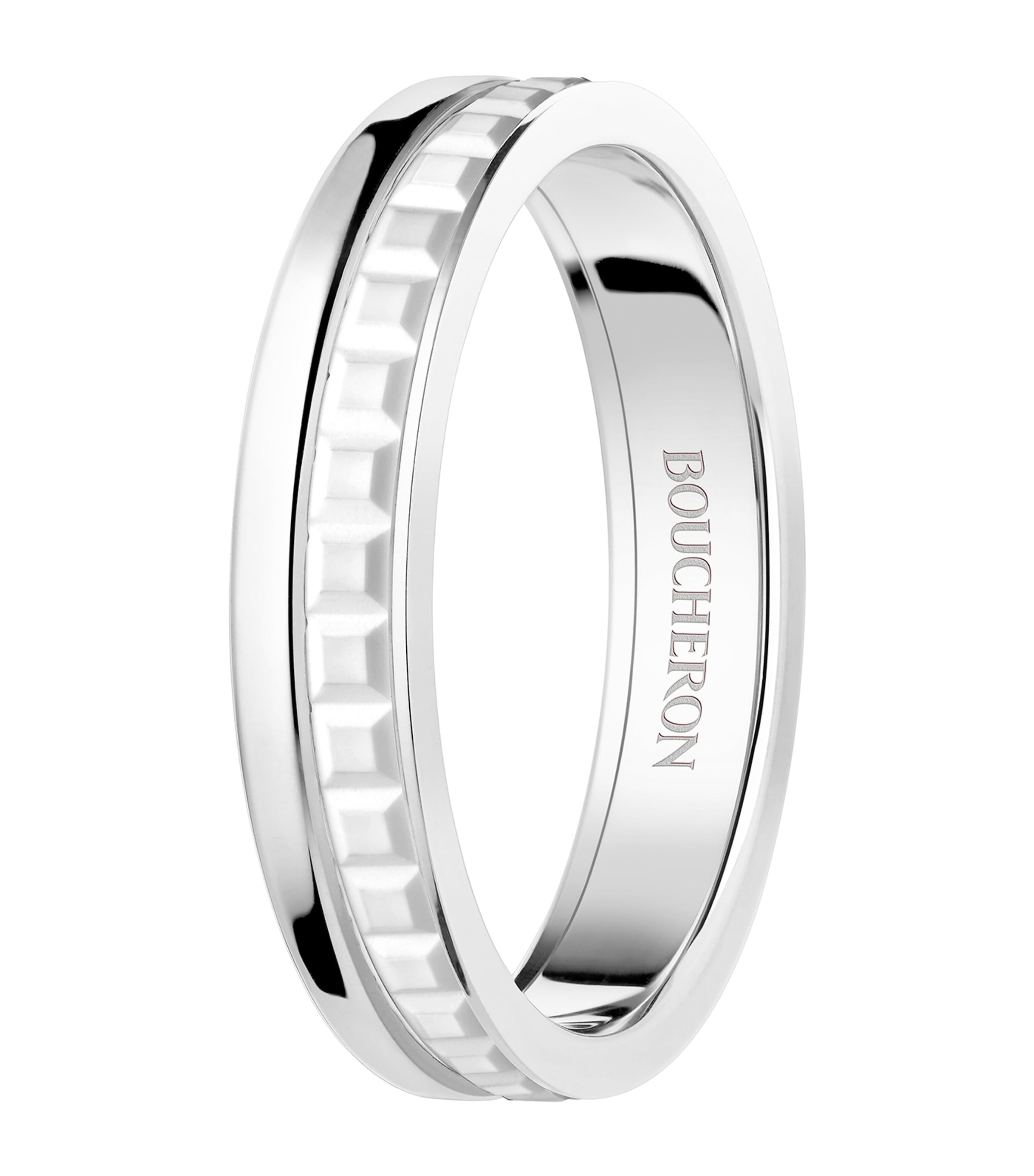 Boucheron White Gold Quatre Double White Edition Wedding Band | Wedding | Wedding Bands | Fine Jewellery | Fine Rings | Designers | Boucheron Boucheron White Gold Quatre Double White Edition Wedding Band | Wedding | Wedding Bands | Fine Jewellery | Fine Rings | Designers | Boucheron