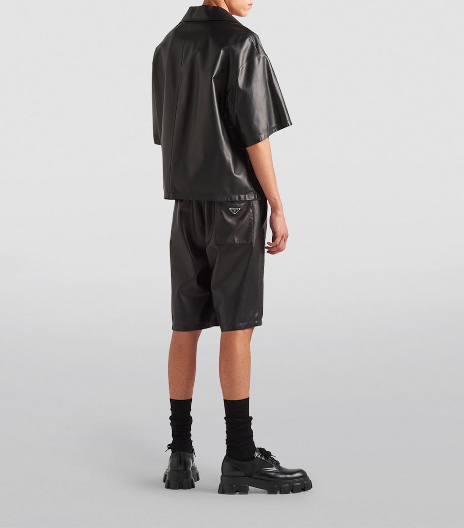 Leather Bowling Shirt F0002 Image 4